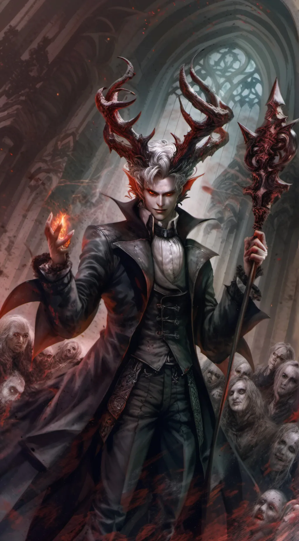 ai character: the devil background