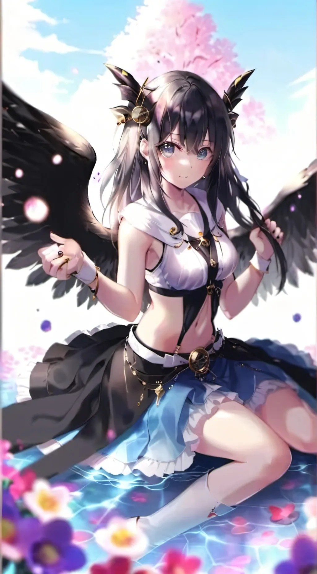 ai character: amelia background