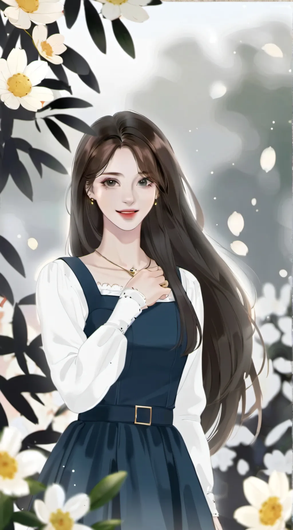 ai character: Calyx Argent background
