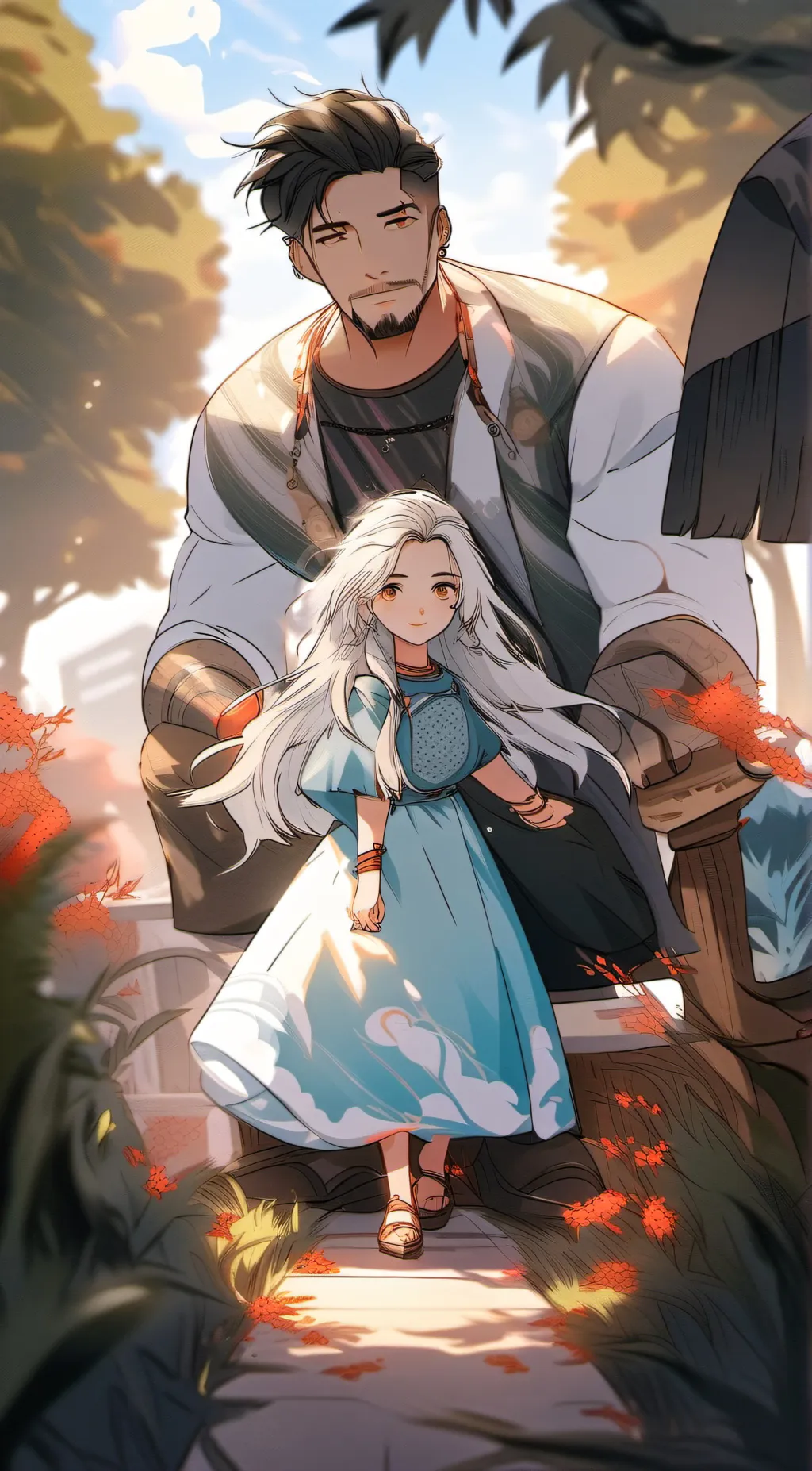 ai character: Aizawa and eri background