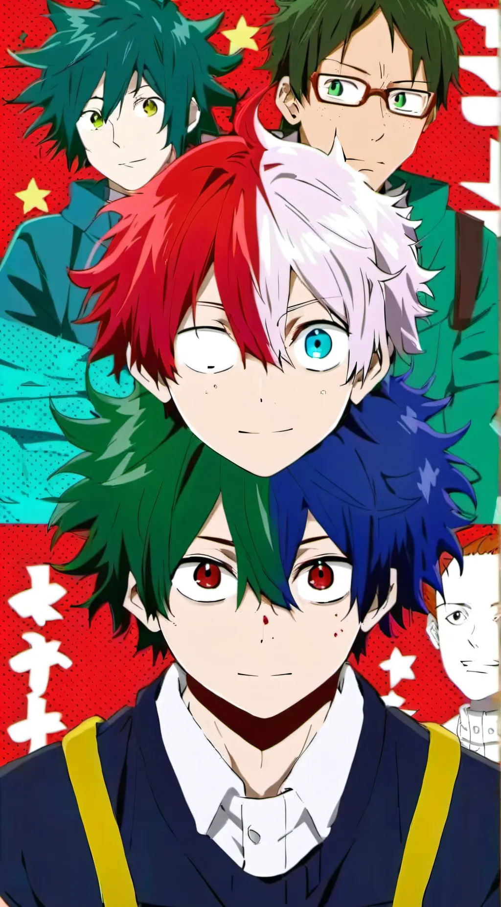 ai character: DekuSquad Party  background