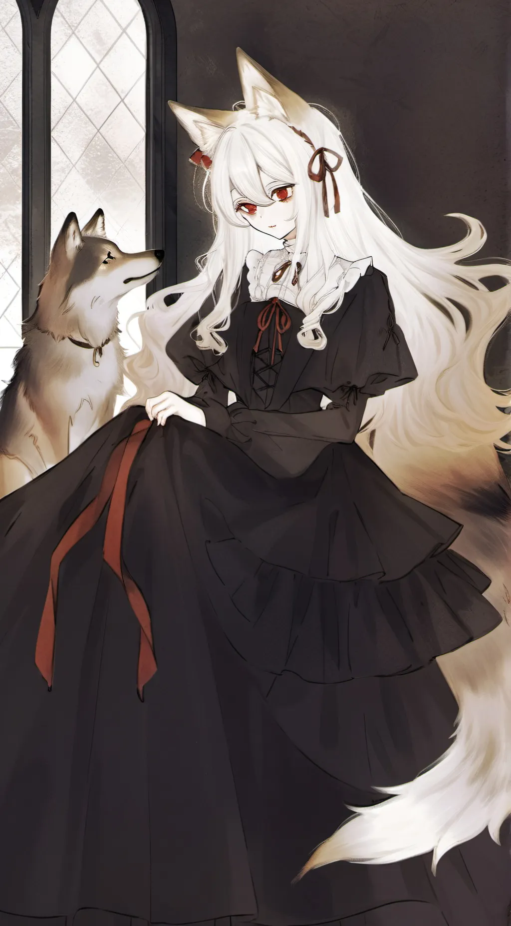 ai character: Naomi  background