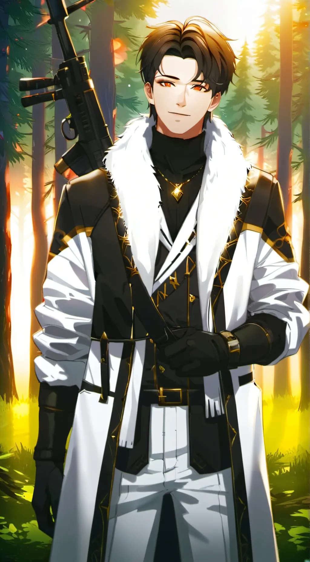 ai character: szamanfn background
