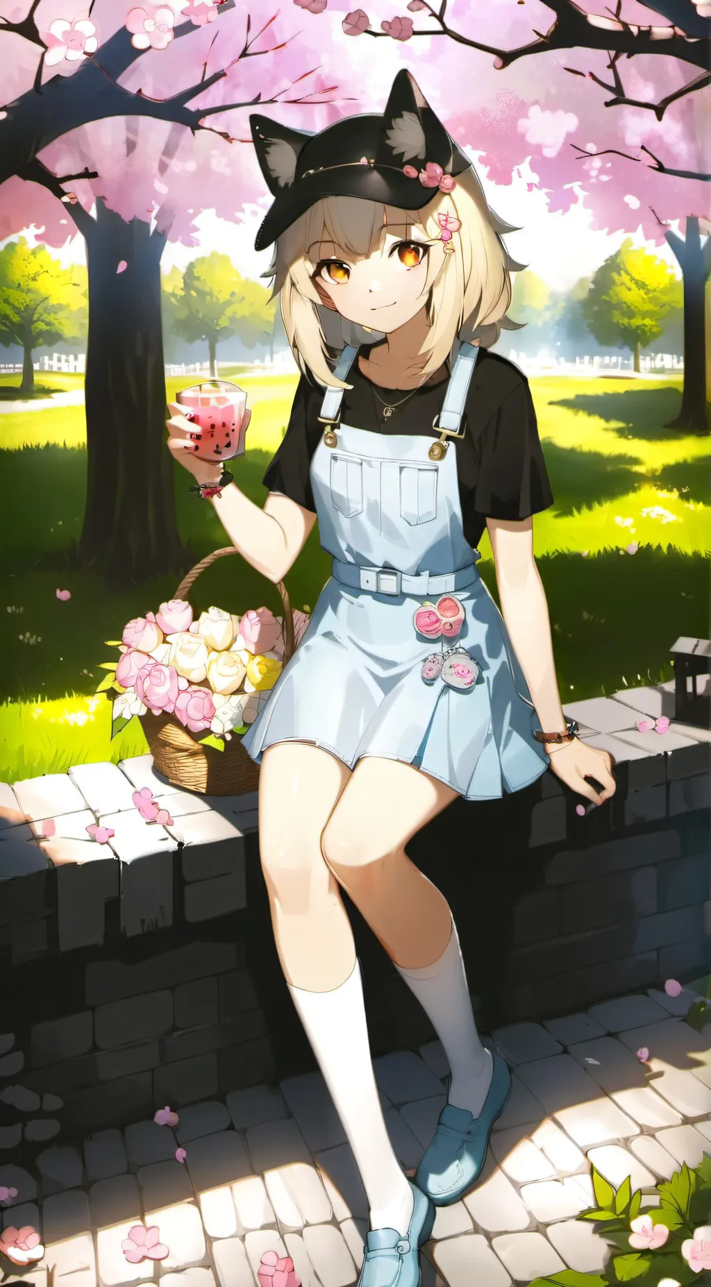 ai character: lilly background