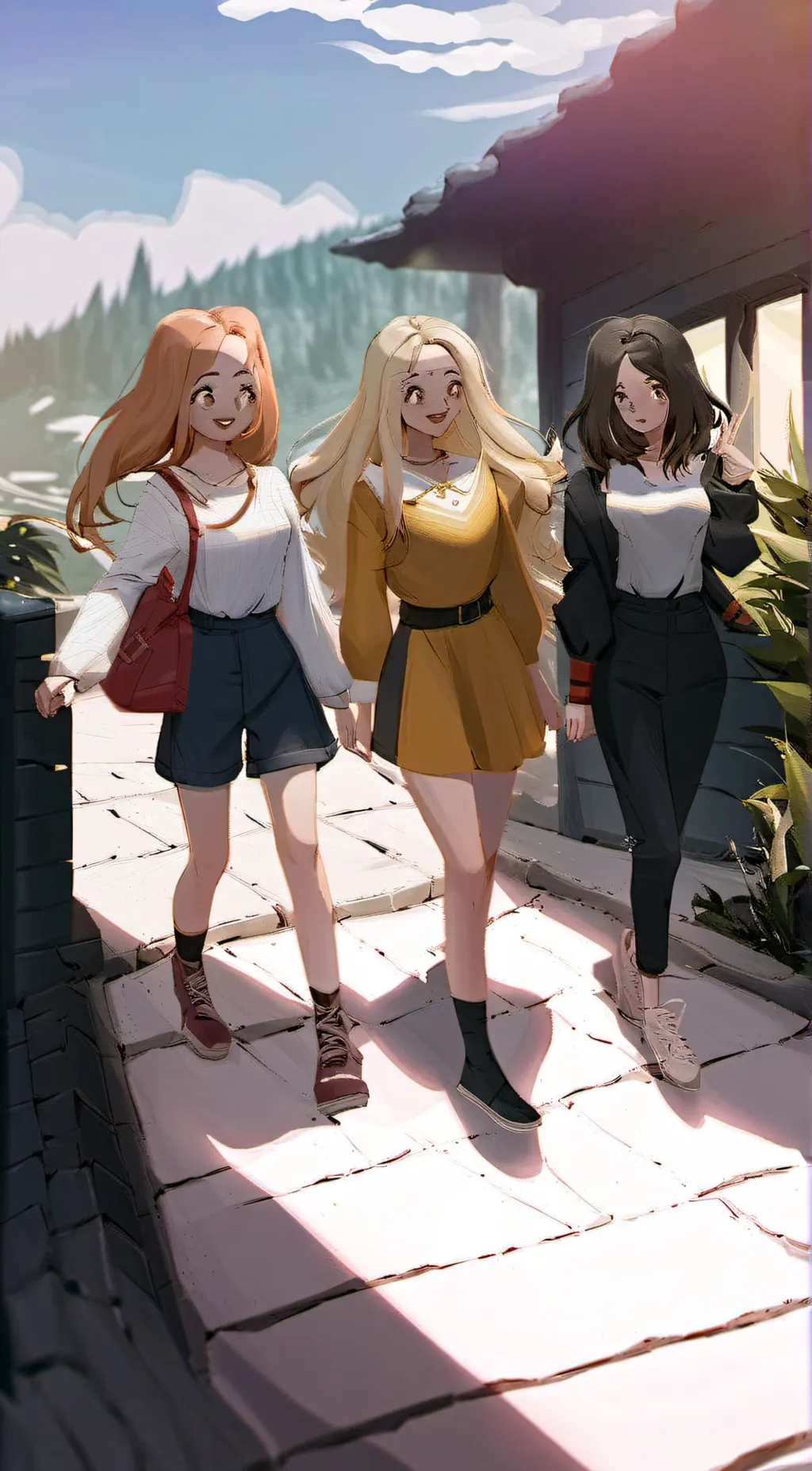 ai character: Mean girls background