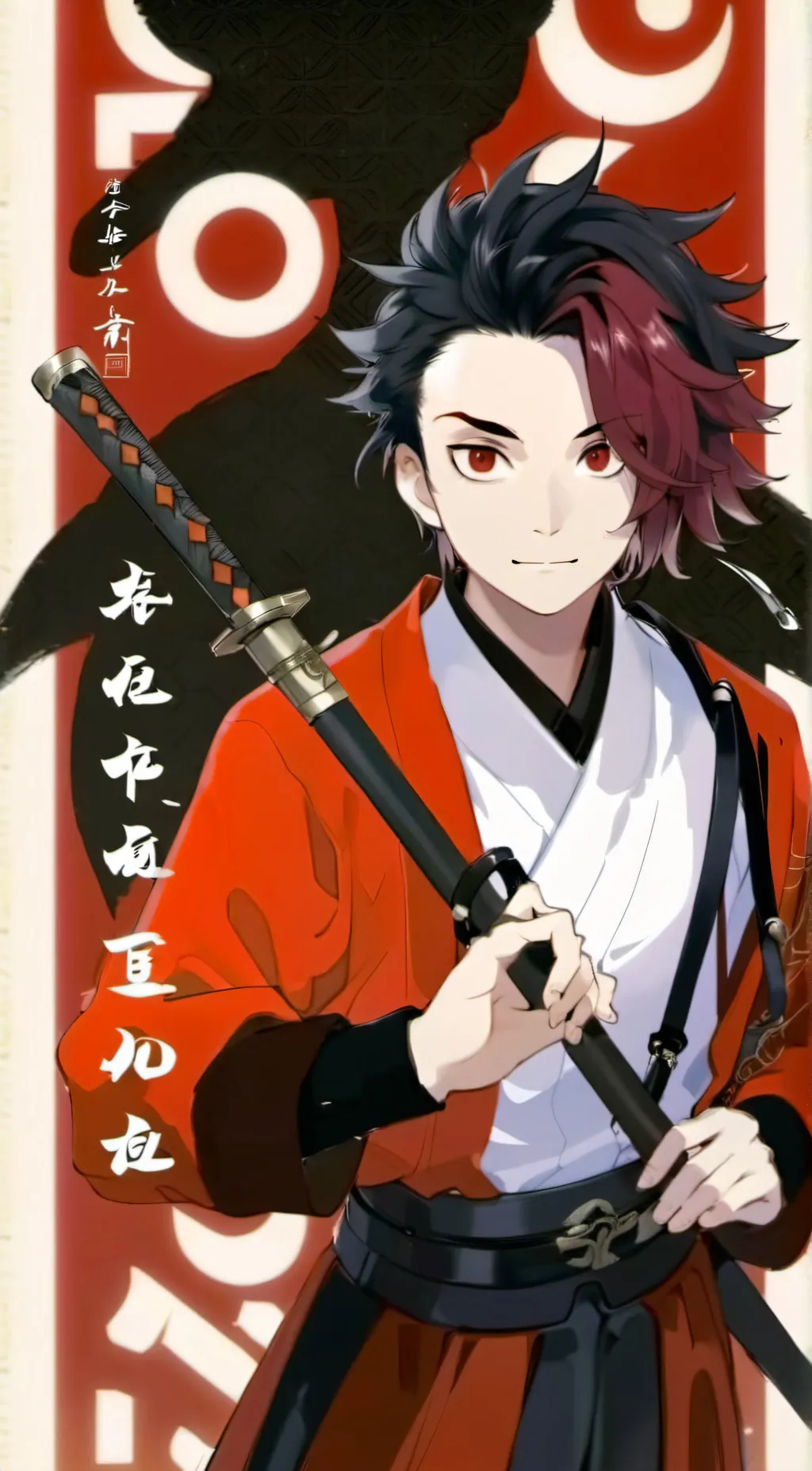ai character: Demon Slayer background