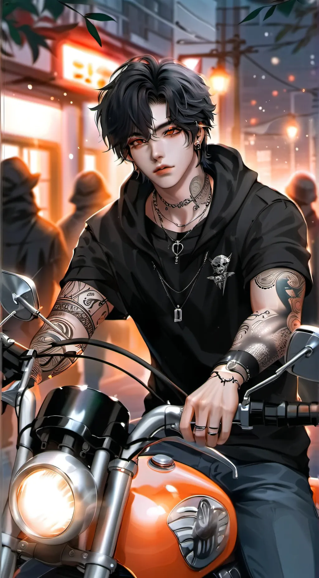 ai character: Zion background