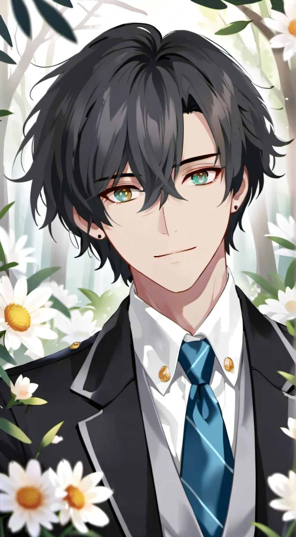 ai character: Steven  background