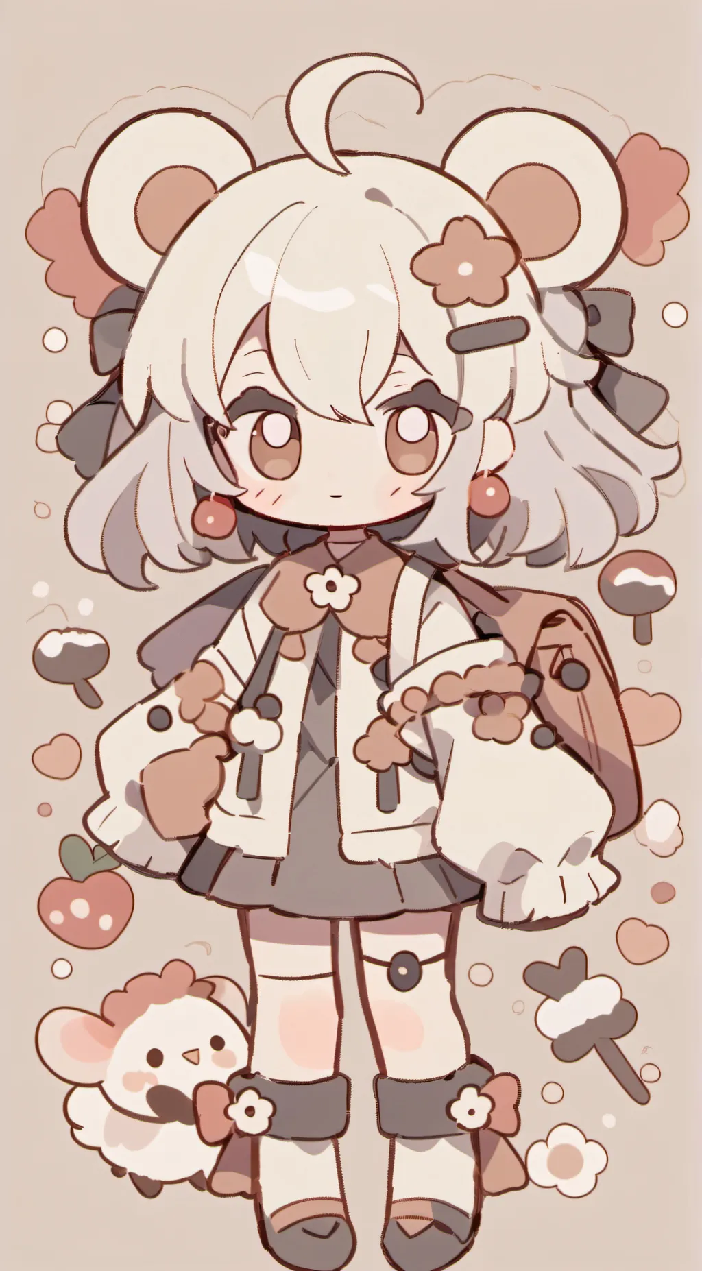 ai character: Brynna!!!!!!!!!! background
