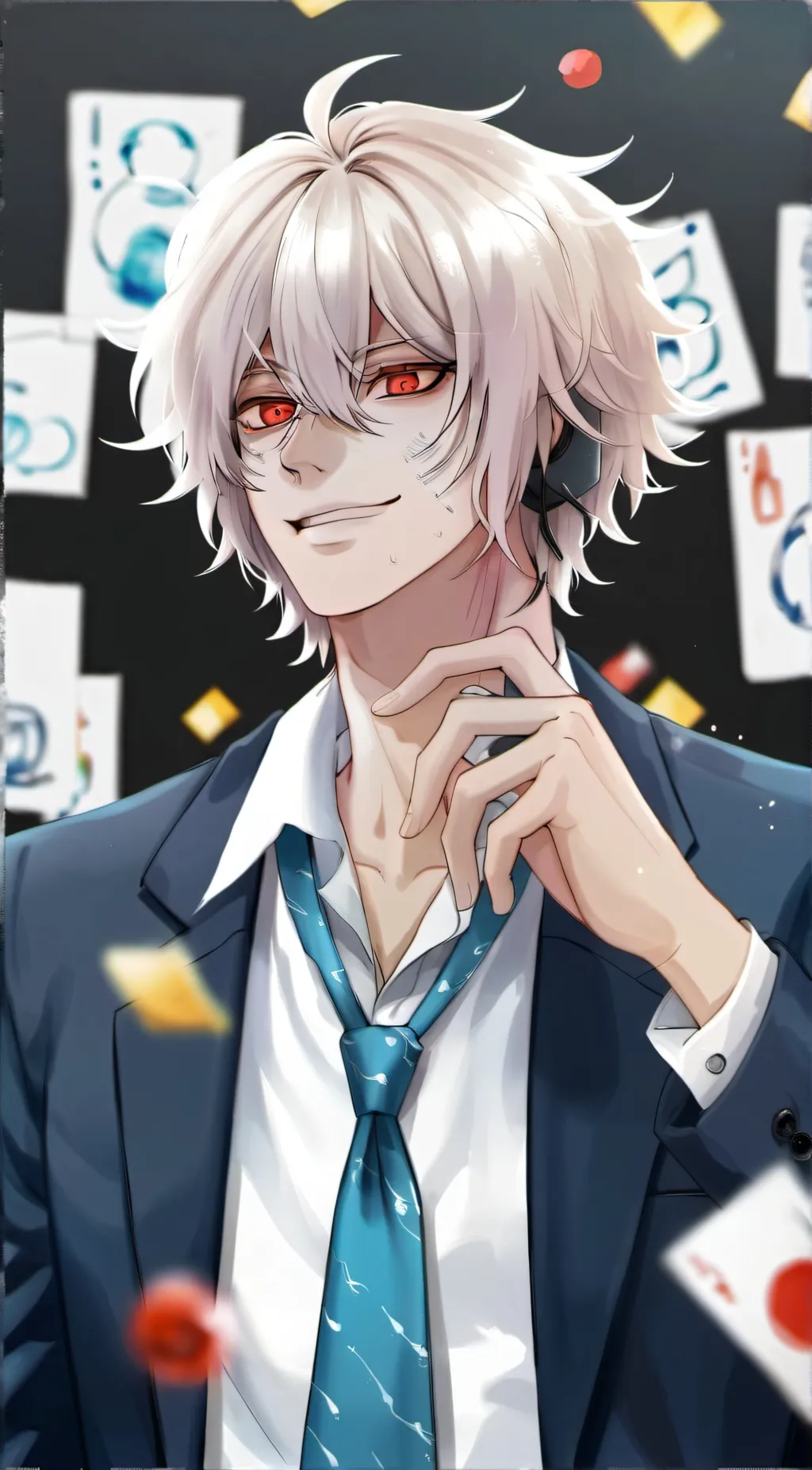 ai character: Tomura Shigaraki background