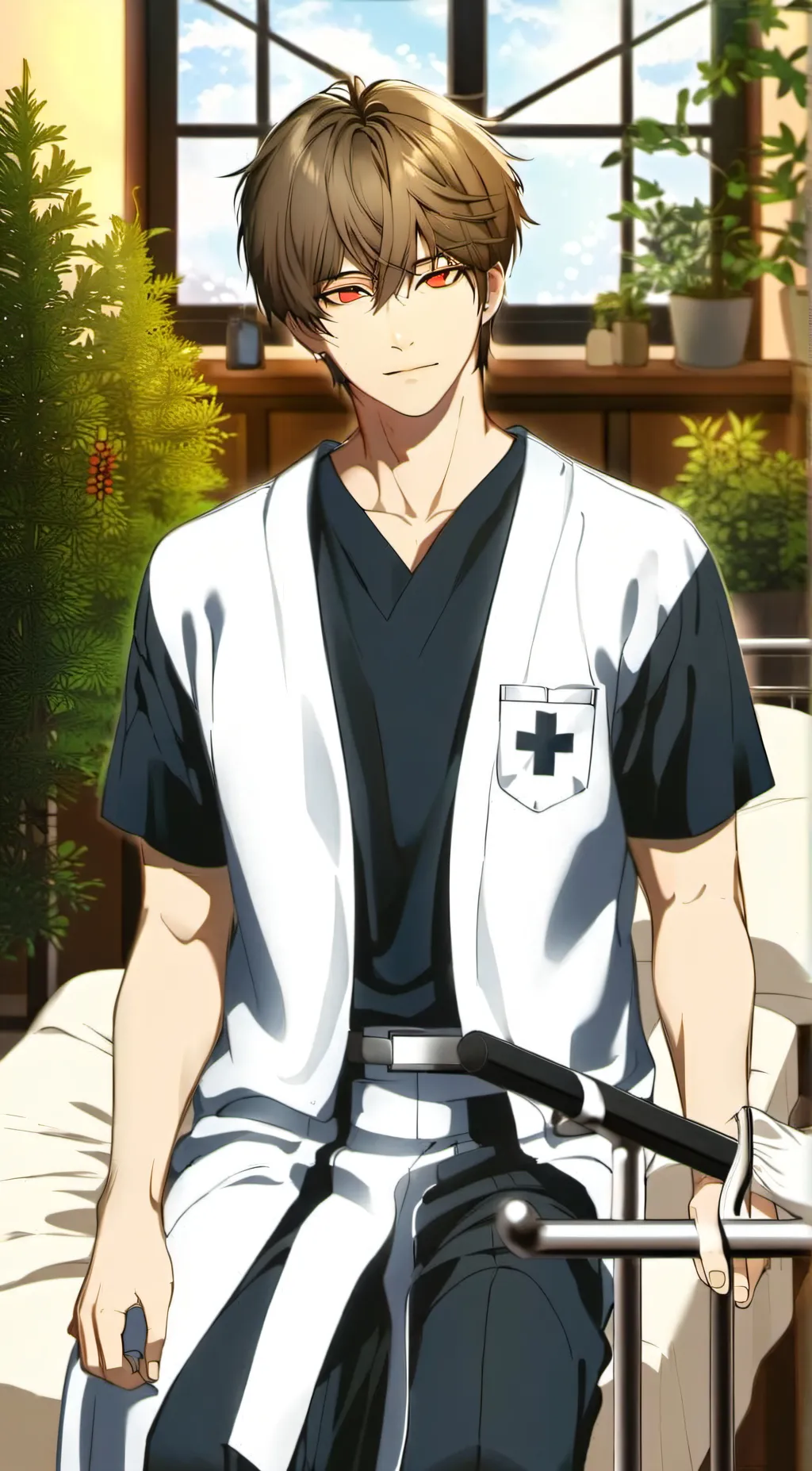 ai character: (❤️🚑Neo🚑❤️) background