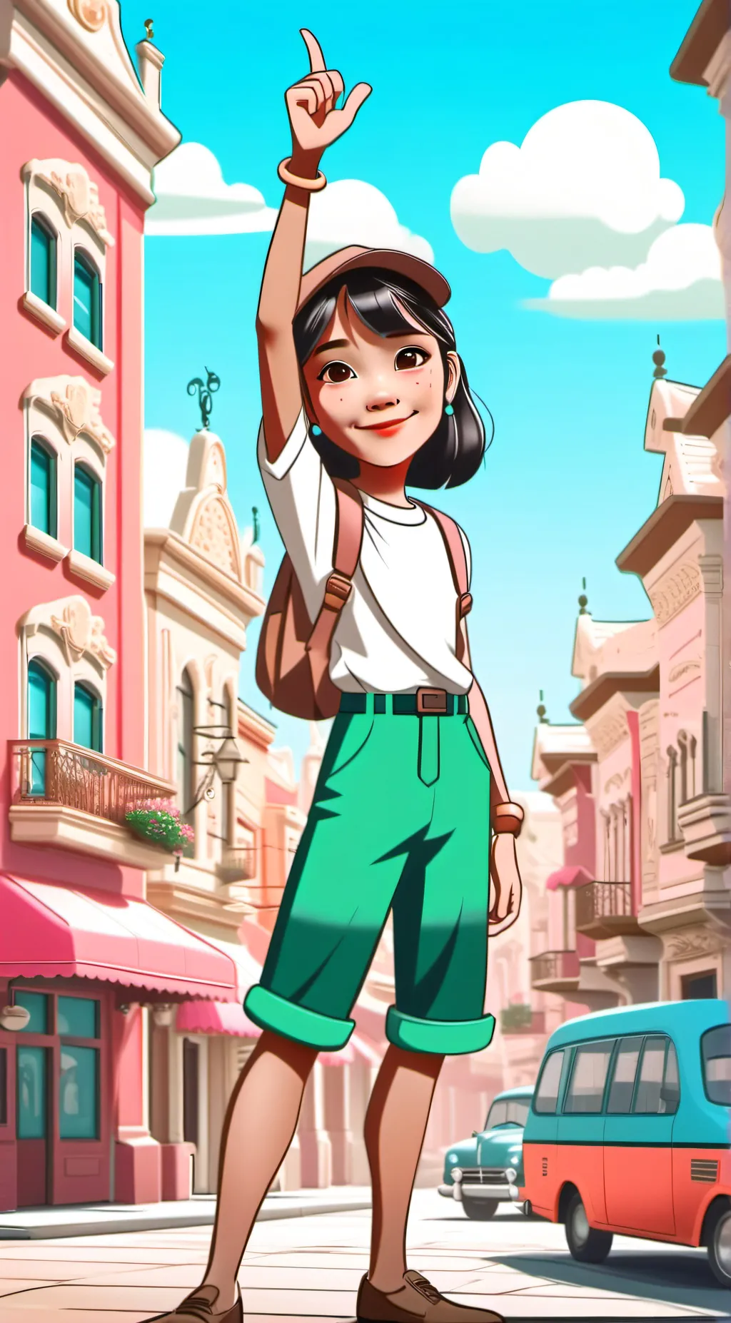 ai character: nanacute background