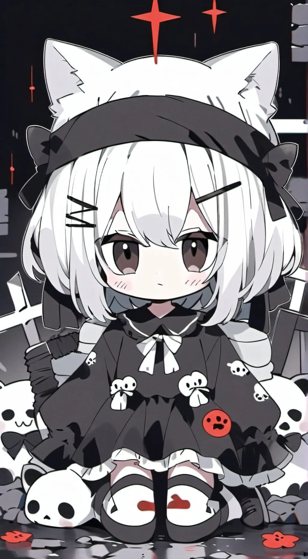 ai character: Dead Claire background