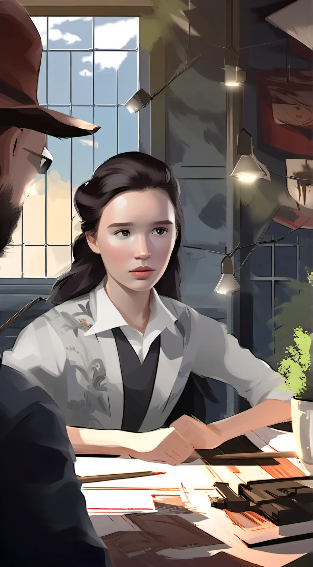 ai character: Isadora Quagmire  background
