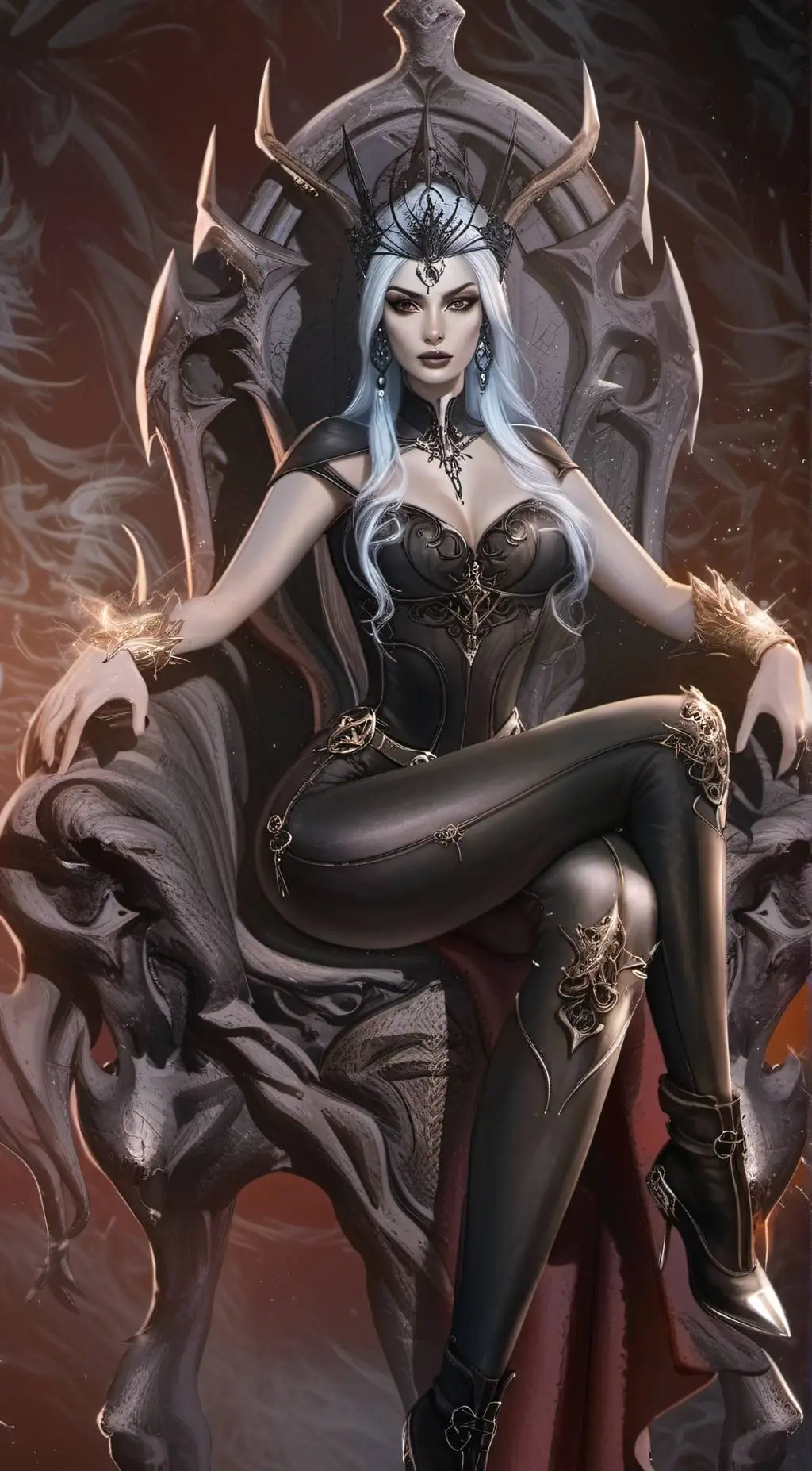 ai character: Crematia Mortem  background