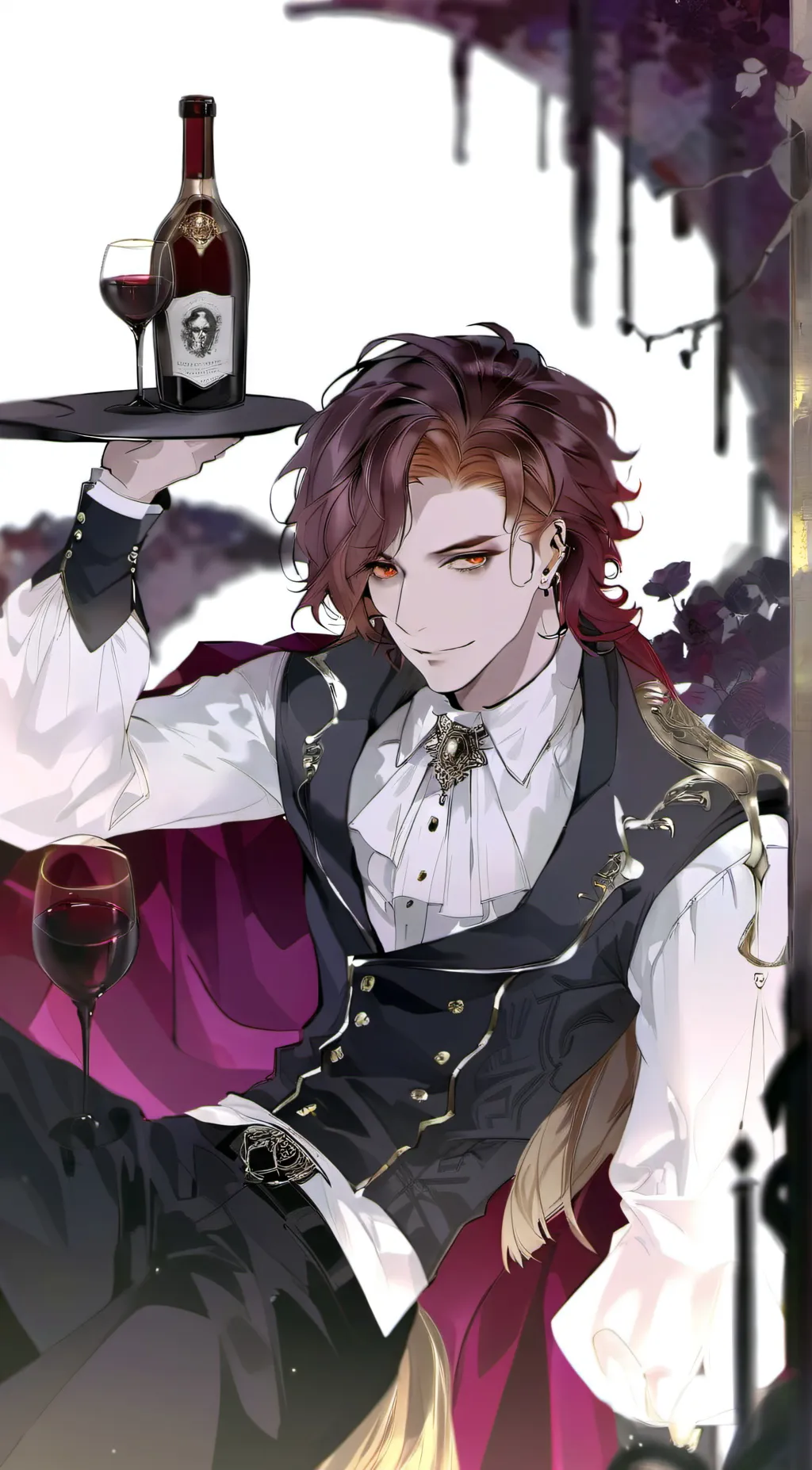 ai character: Subaru Grape background