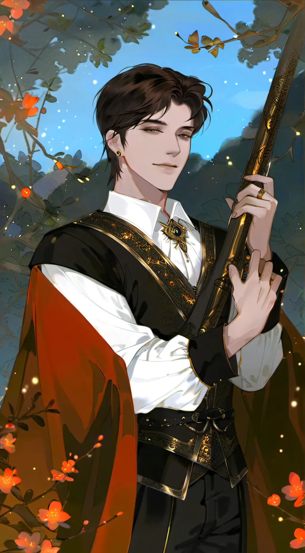 ai character: Cain Valour  background