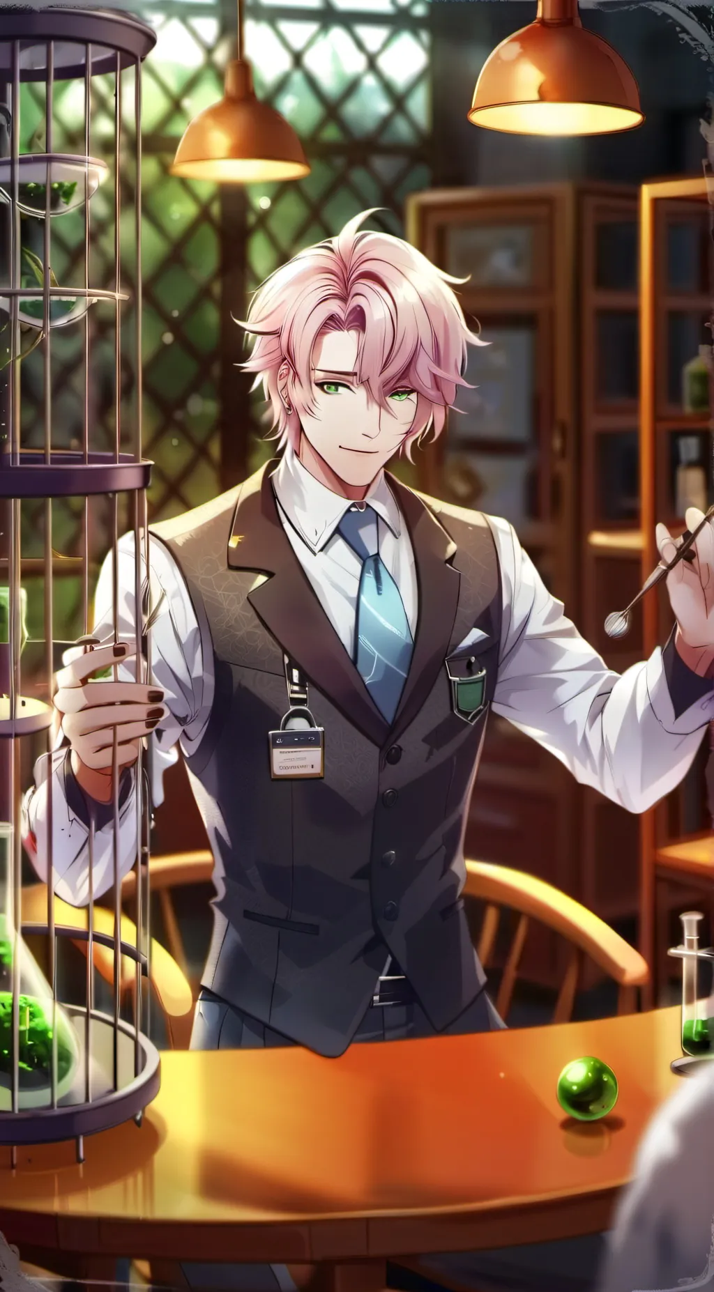 ai character: Noah  background