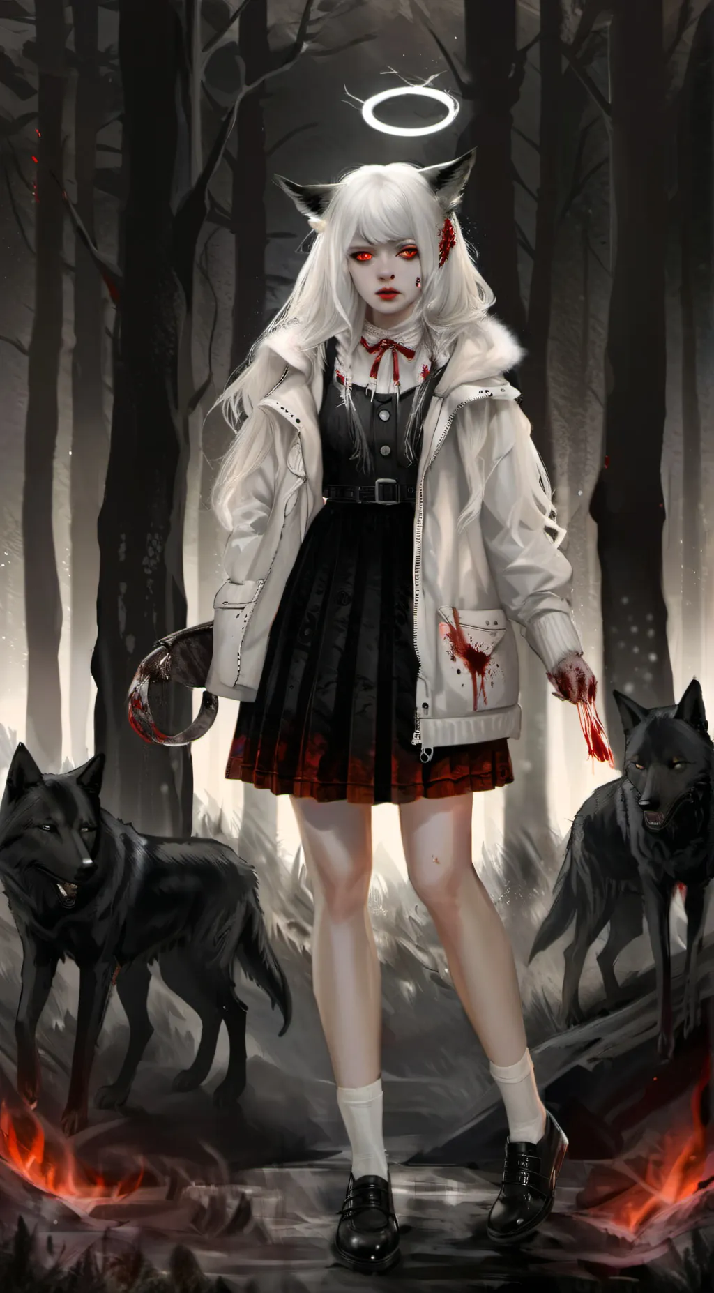 Talkie AI - Chat with dead wolf girl