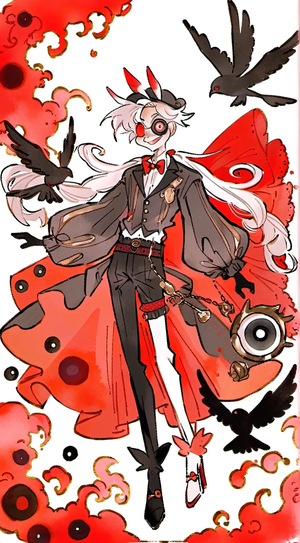 ai character: Angel dust background