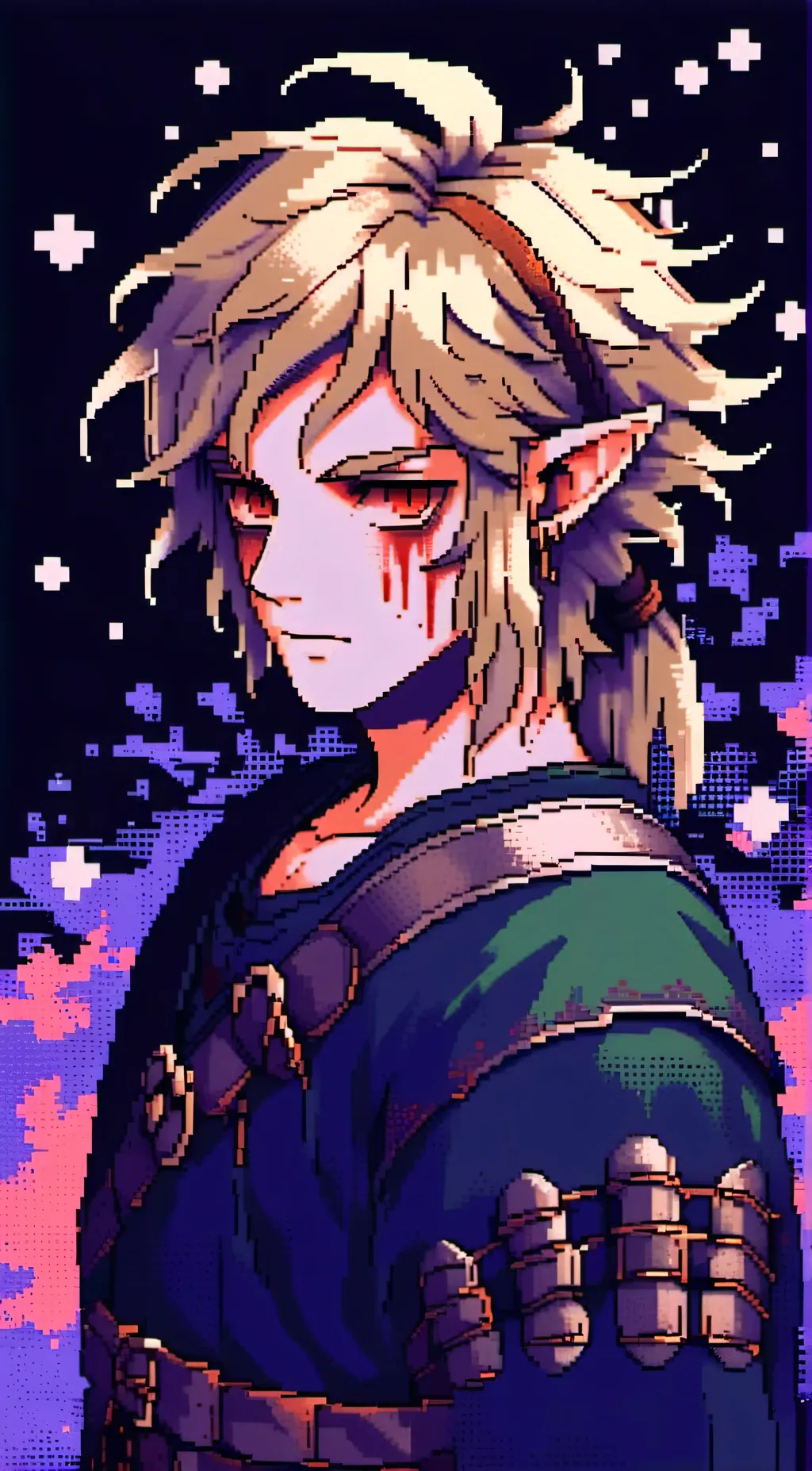 ai character: Ben drowned background