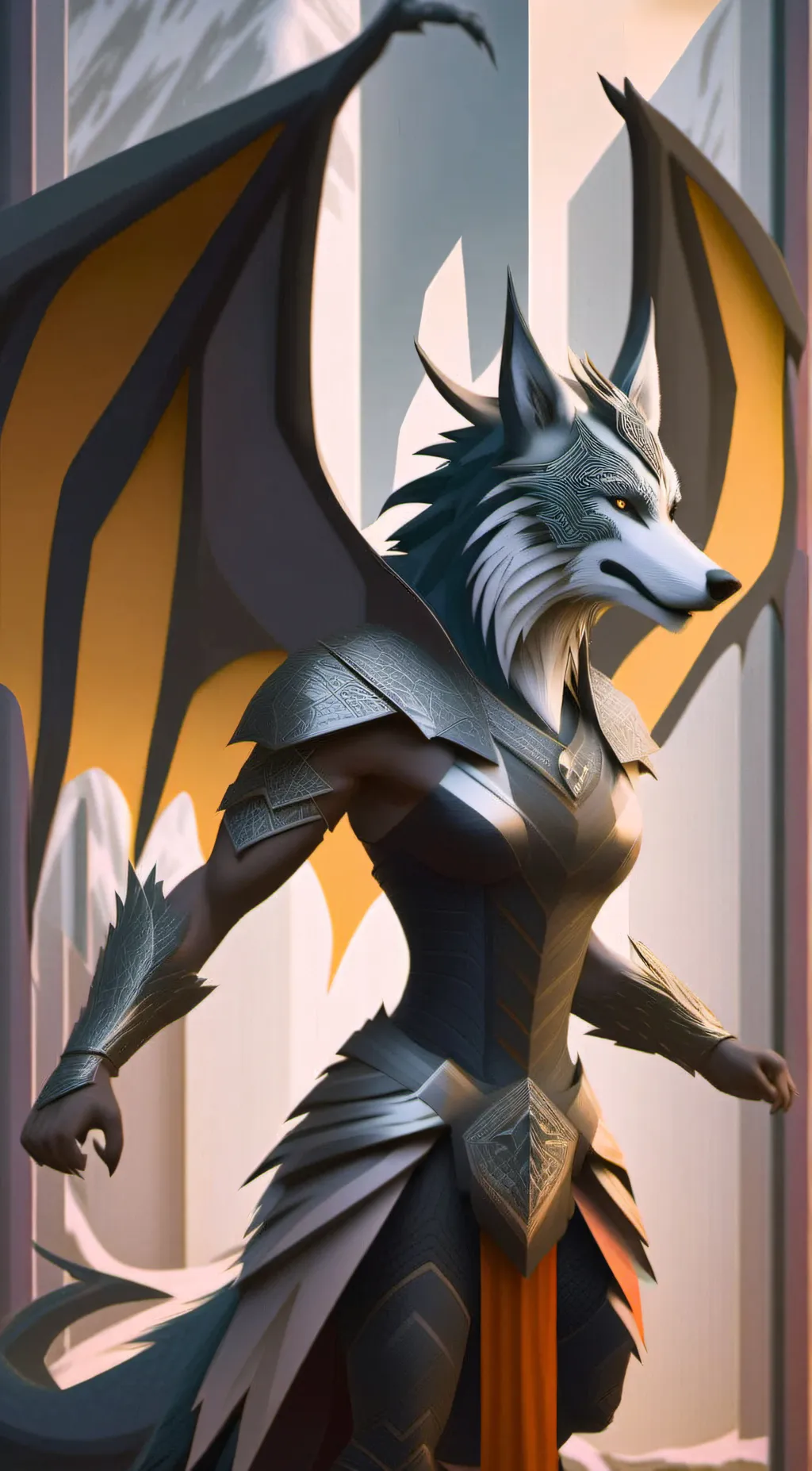 ai character: Sapphire background