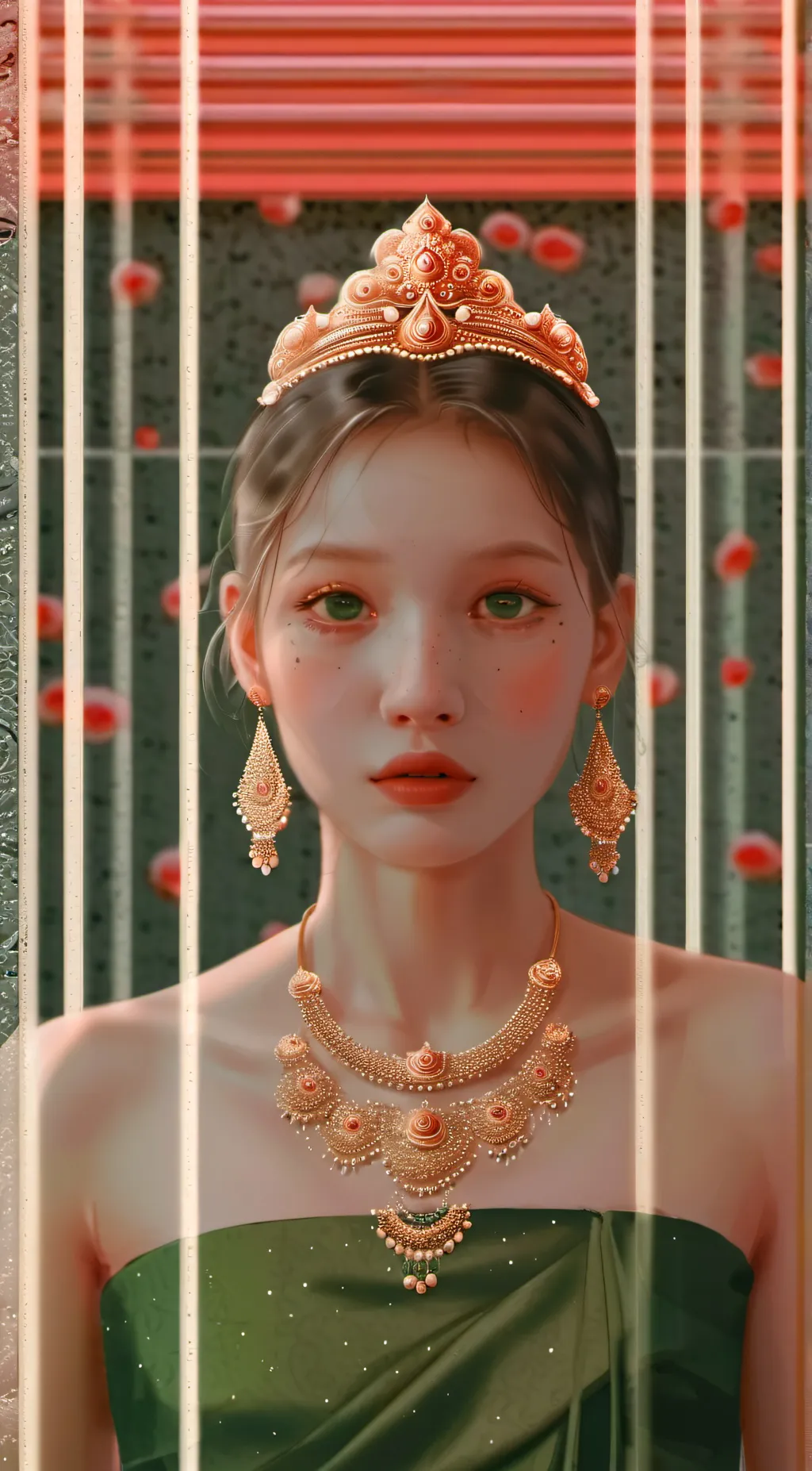 ai character: Ivory  background
