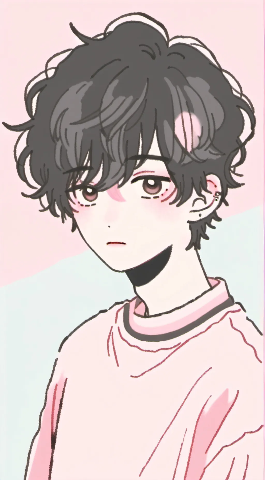 ai character: Asher Gold background