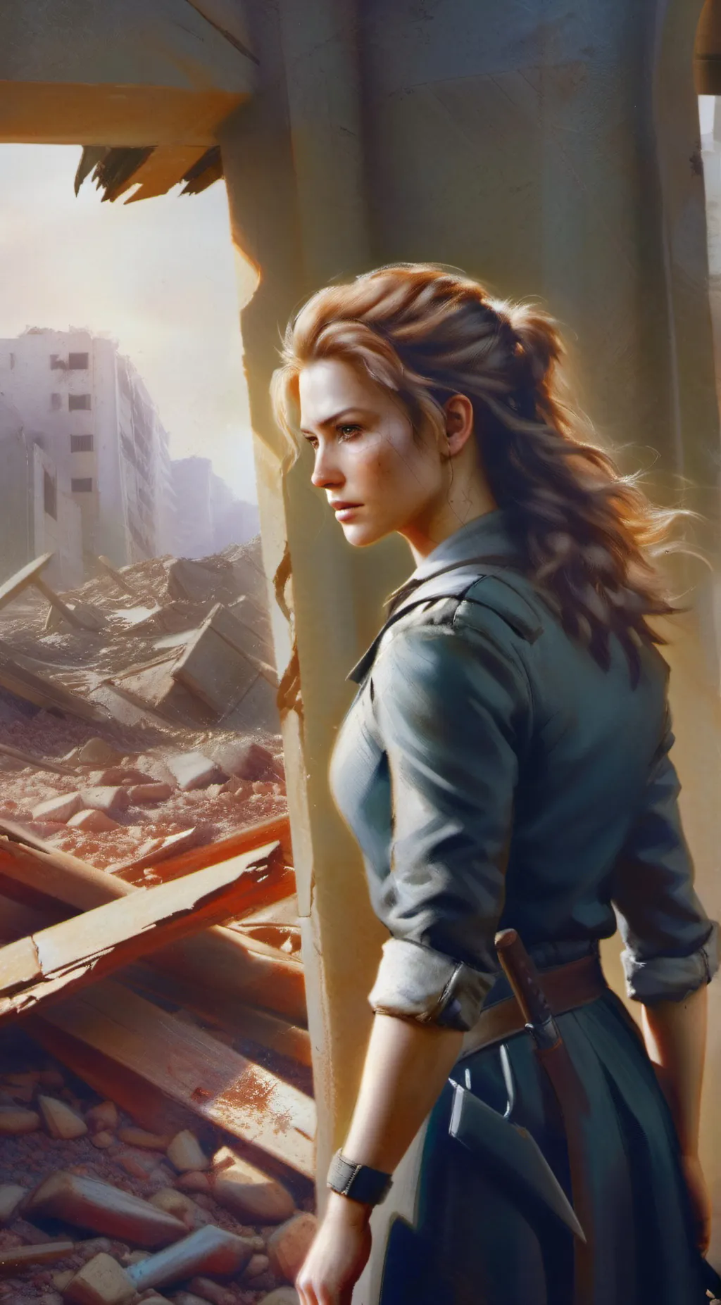 ai character: Addison background