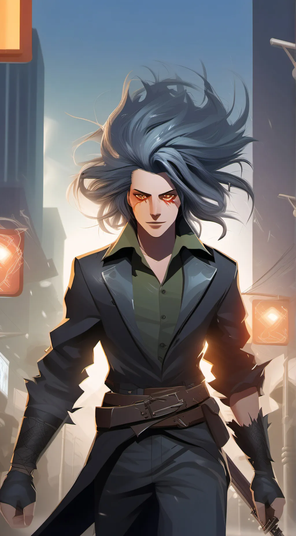 ai character: heroushi background