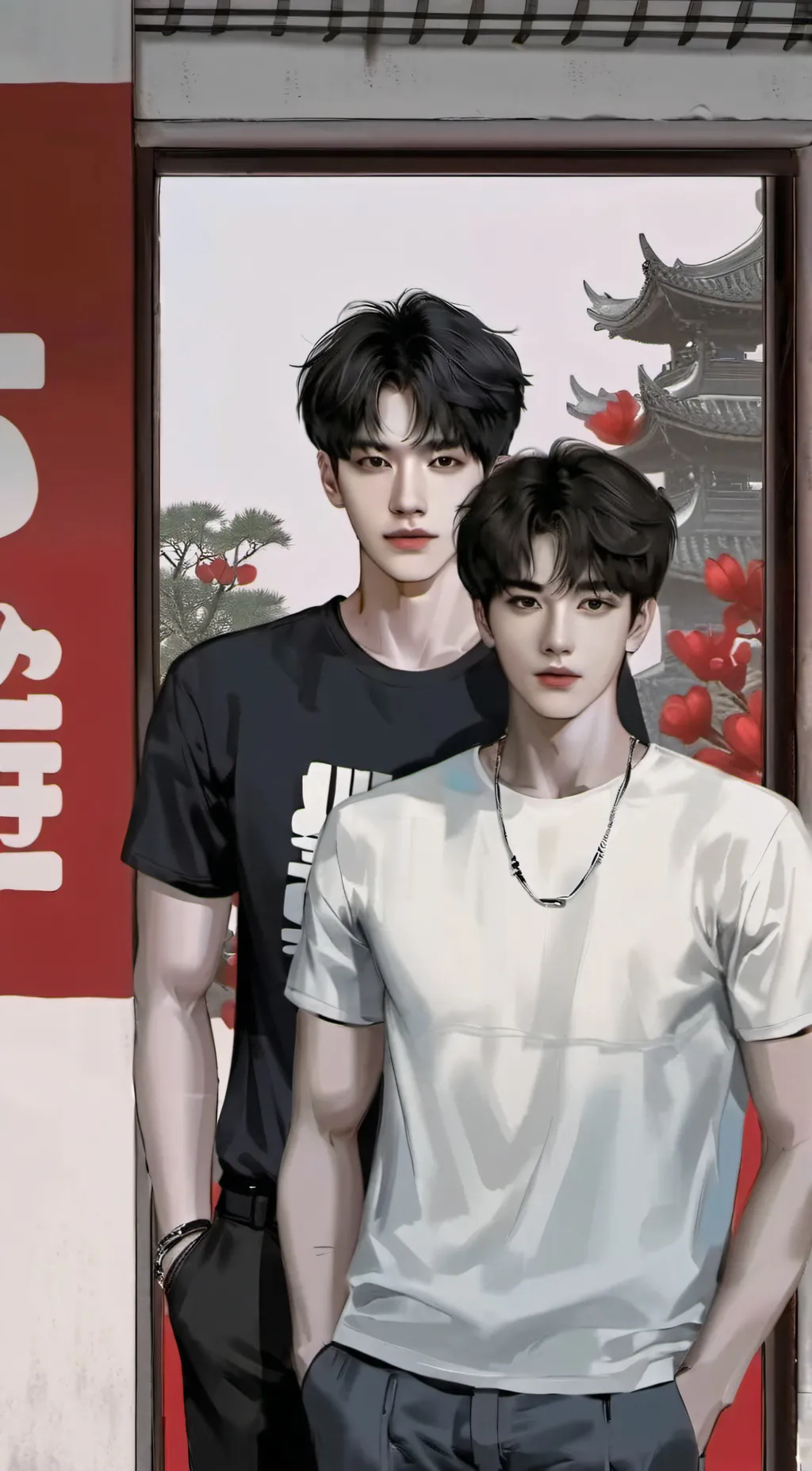 ai character: Ji-Yeon & Min-Jun background