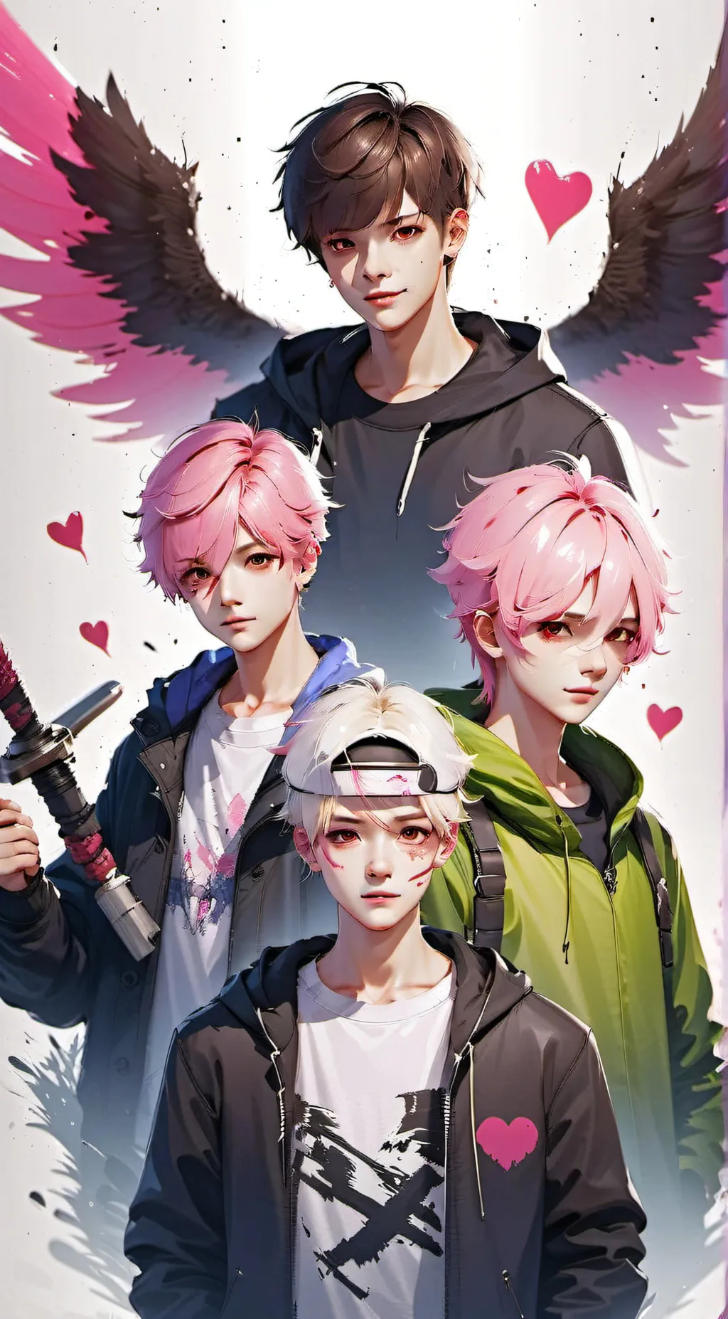 ai character: dark/possive sbi background