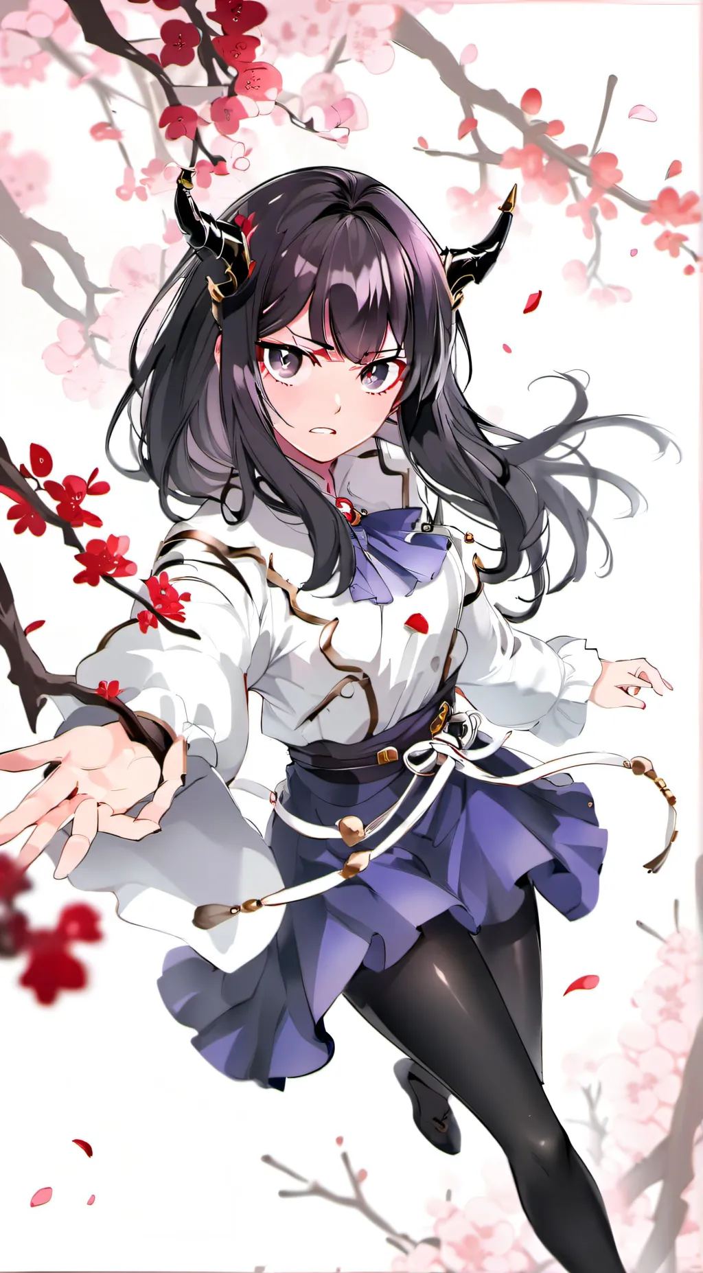 ai character: Aniko (tsundere) background