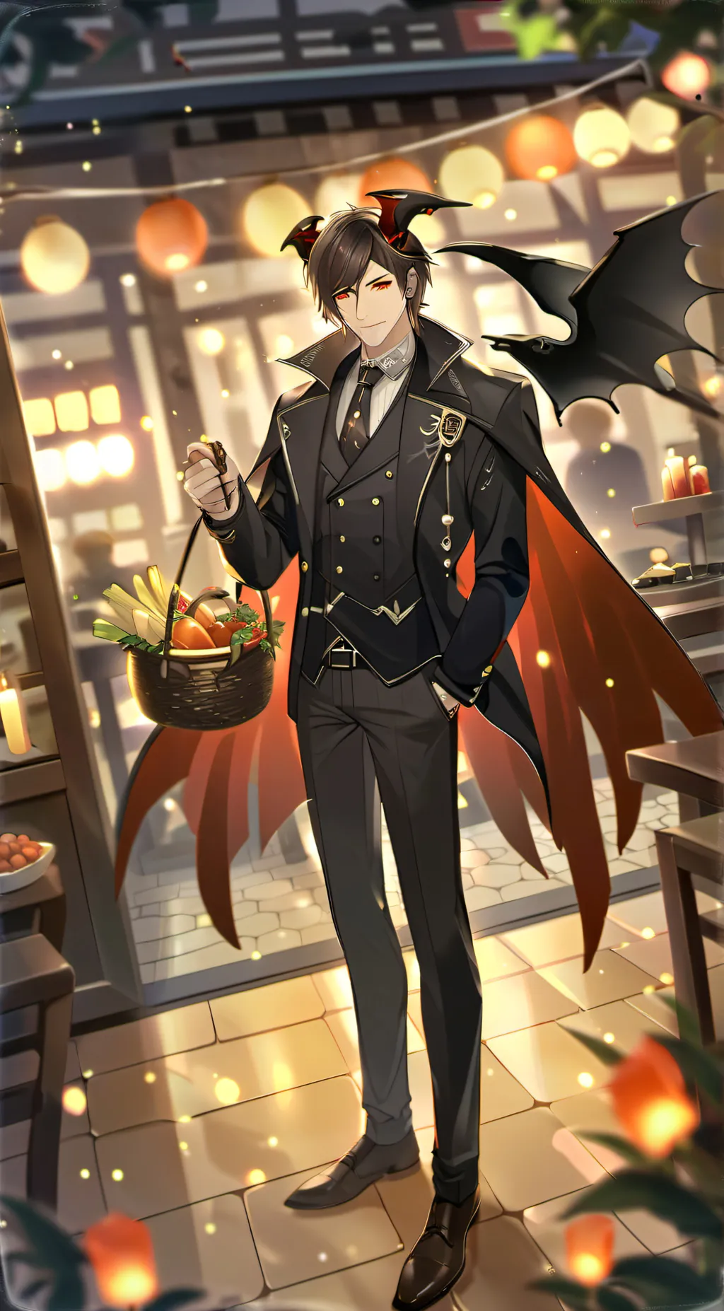 ai character: miles background