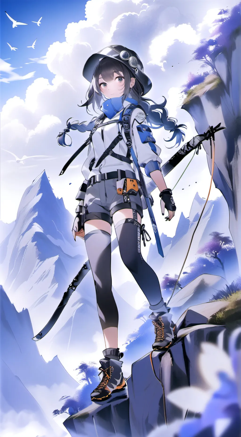 ai character: Sarah background