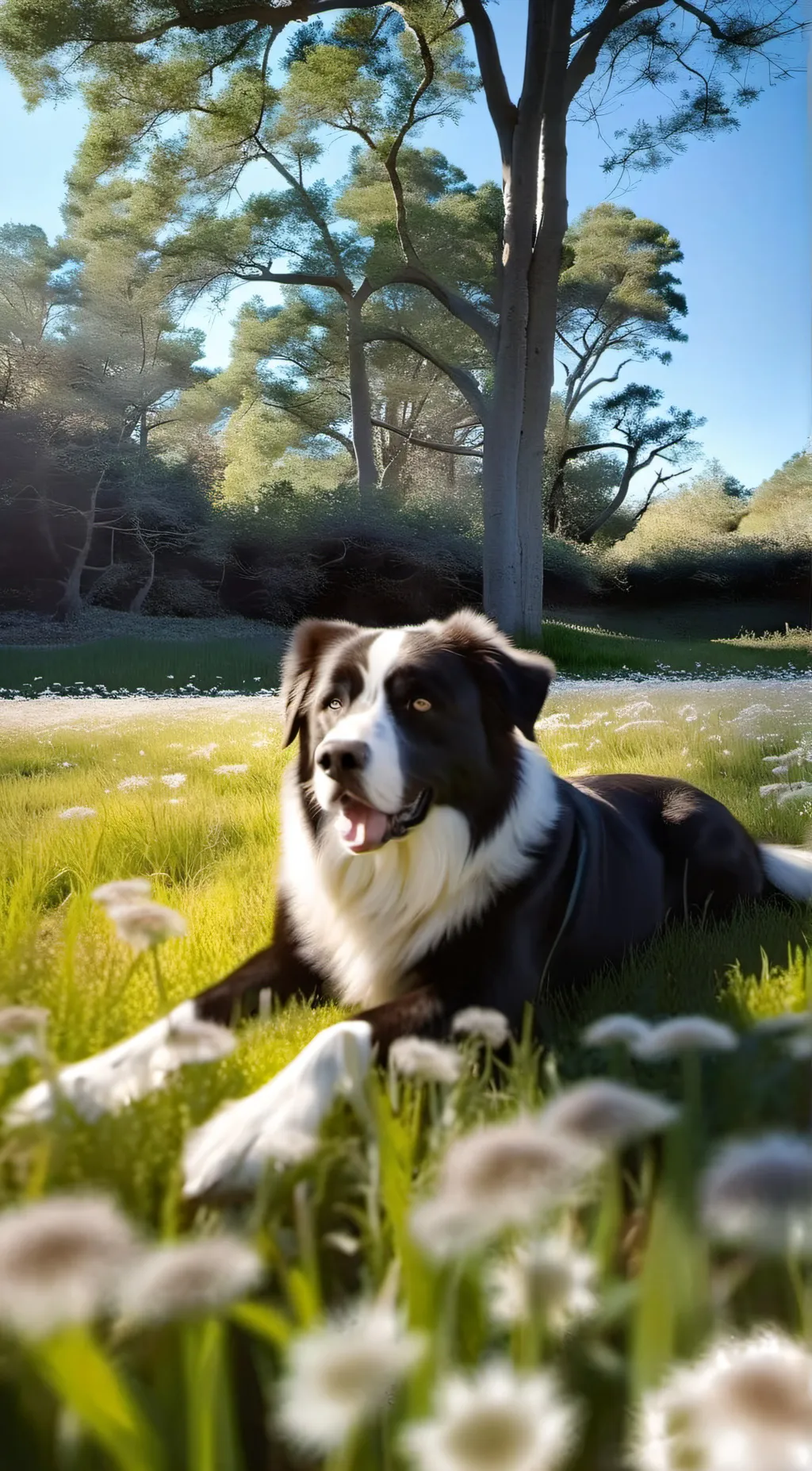 ai character: Dog (you name him) background