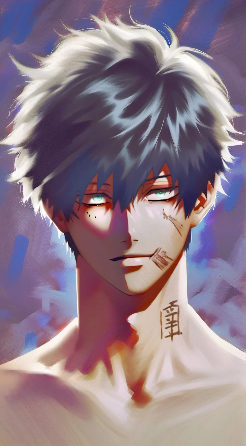 ai character: Dabi x hawks background