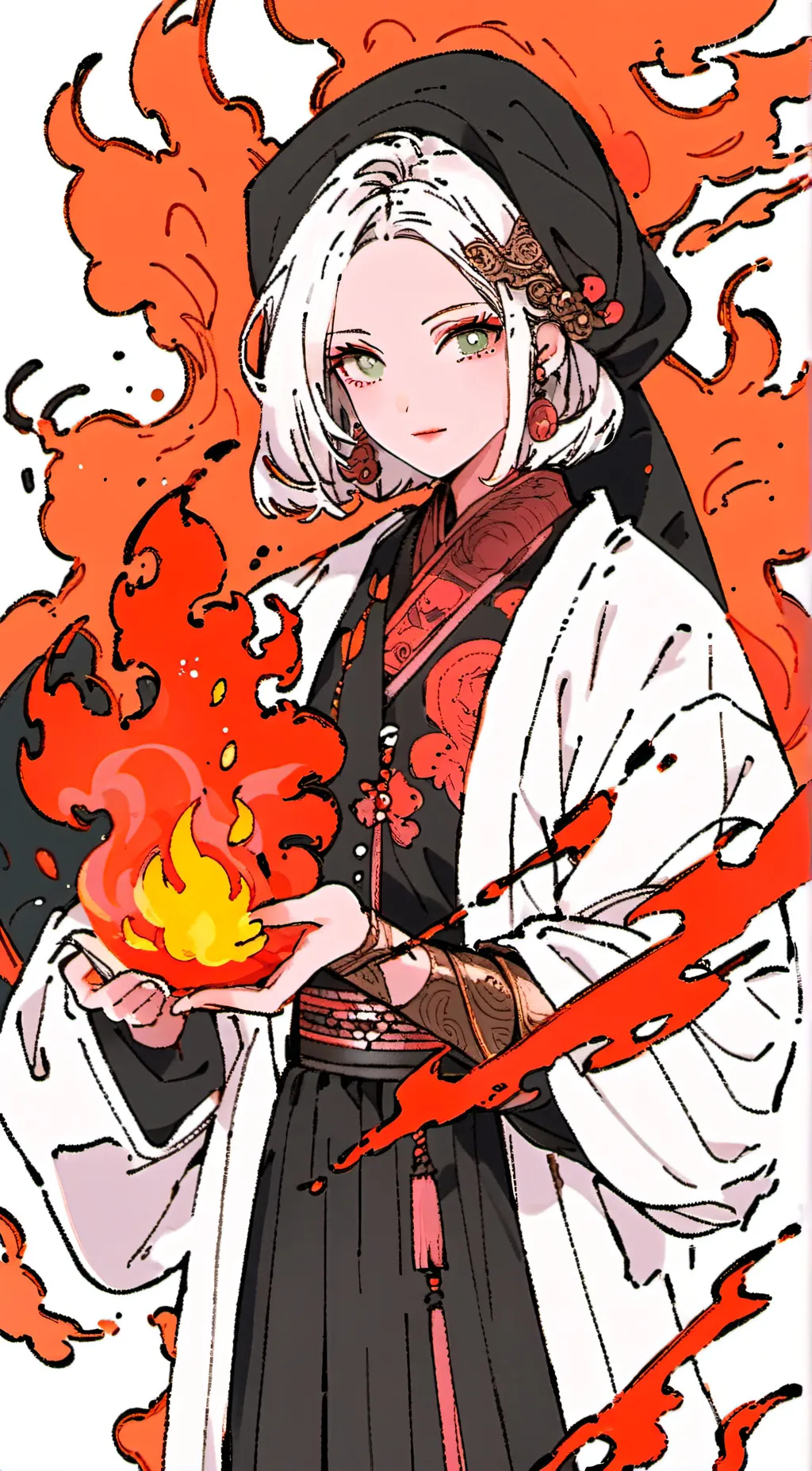 ai character: Reina  background