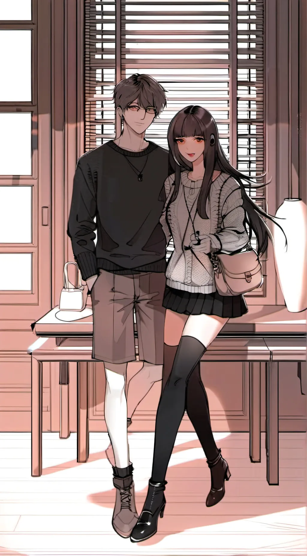 ai character: sad story? background
