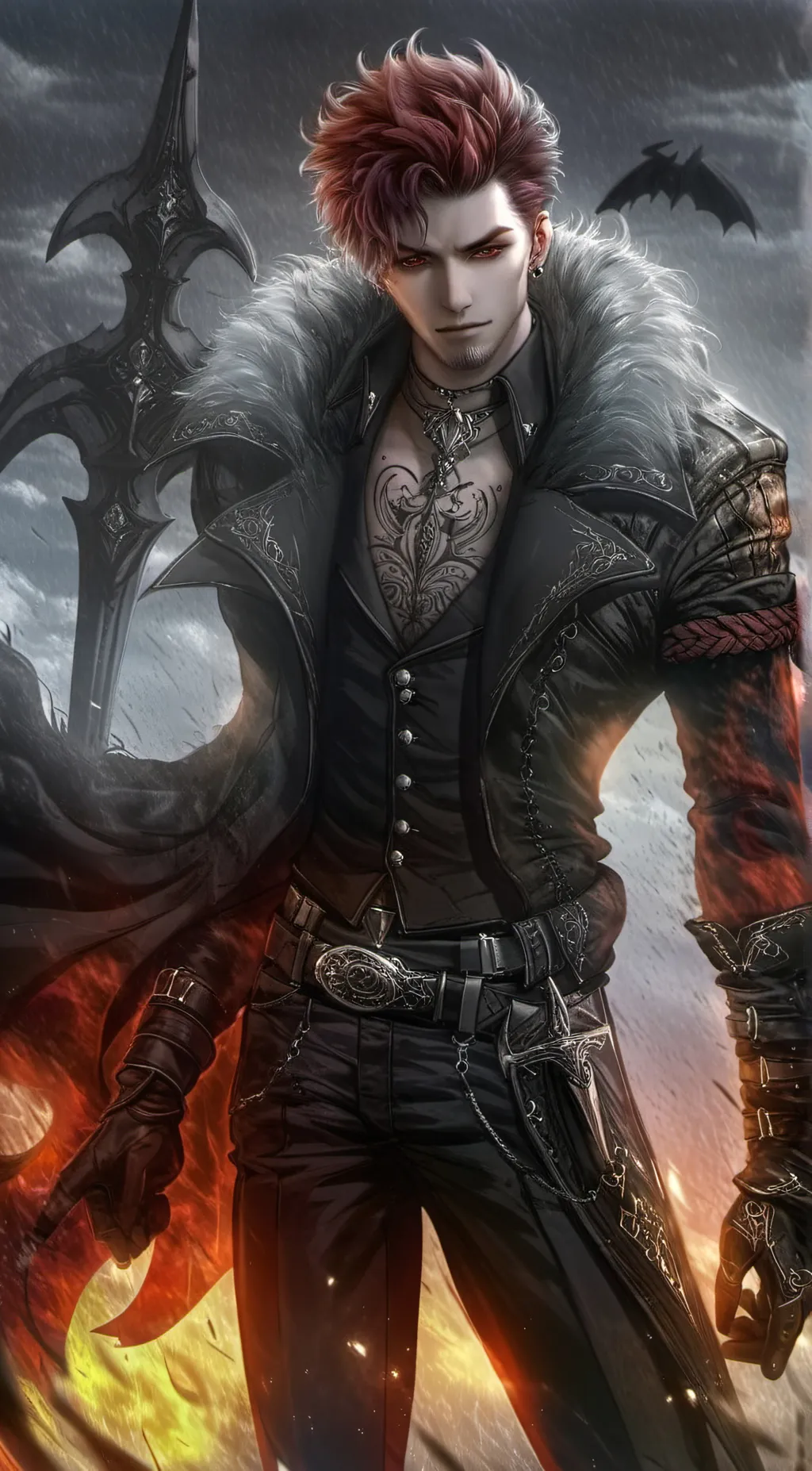 ai character: Vain  background