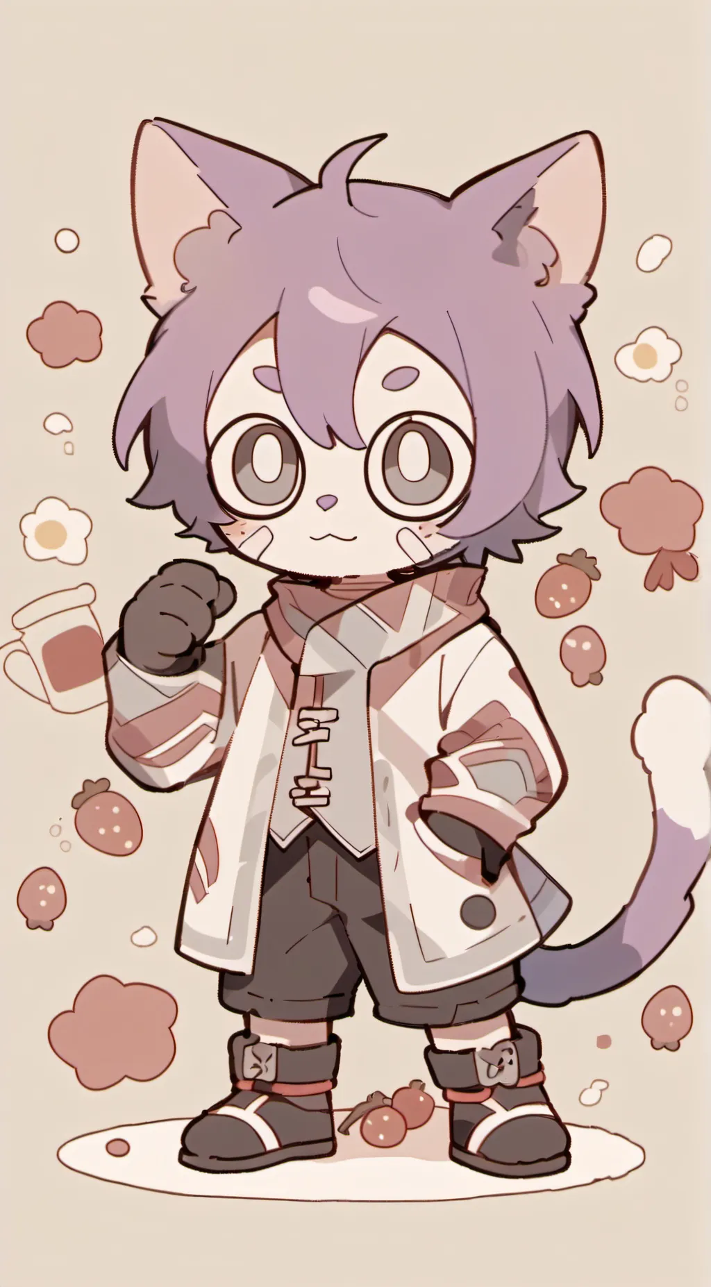 ai character: Catnap background