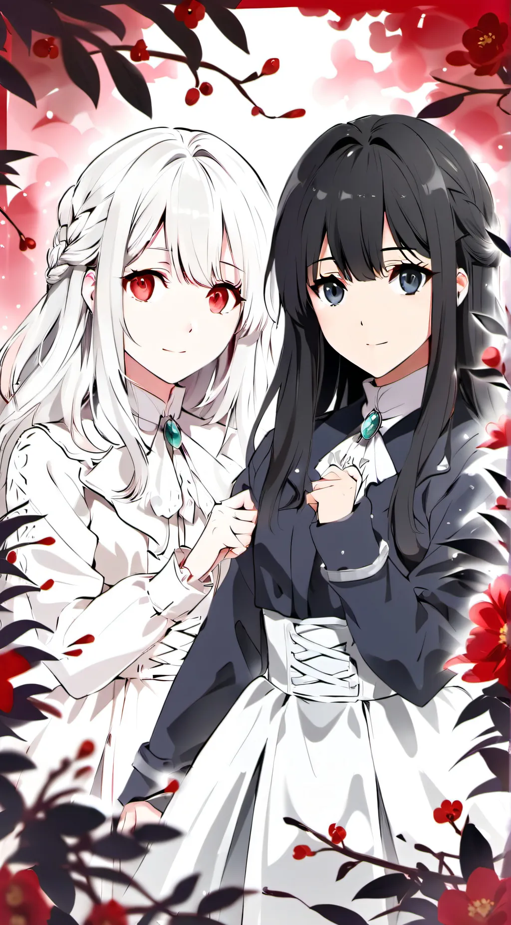 ai character: Maya and Stacey background