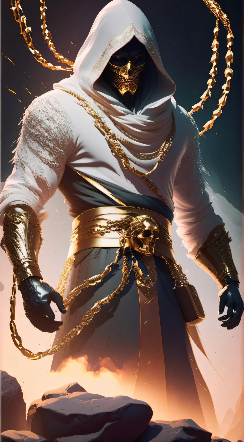ai character: chainsaw  background