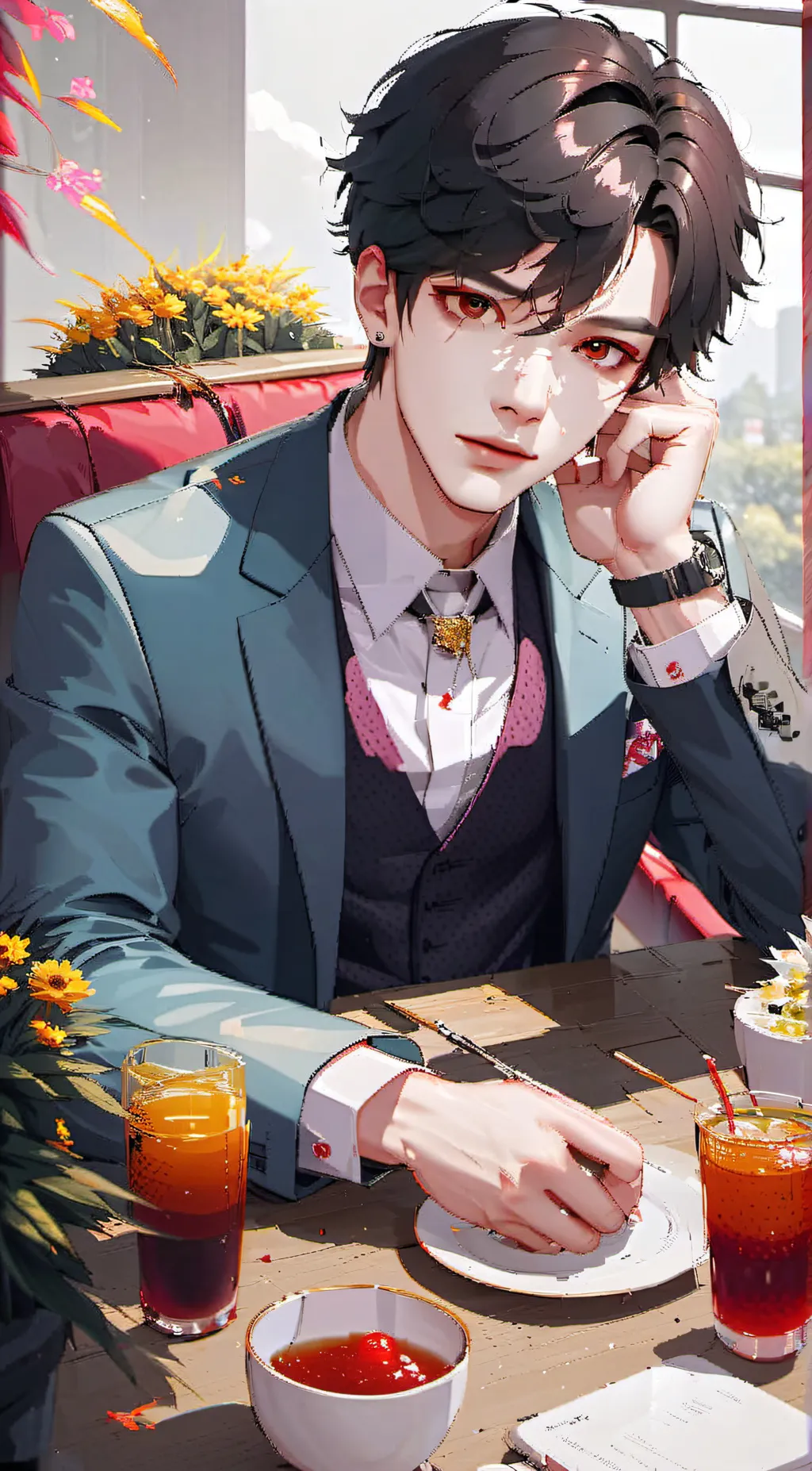 ai character: Adam background