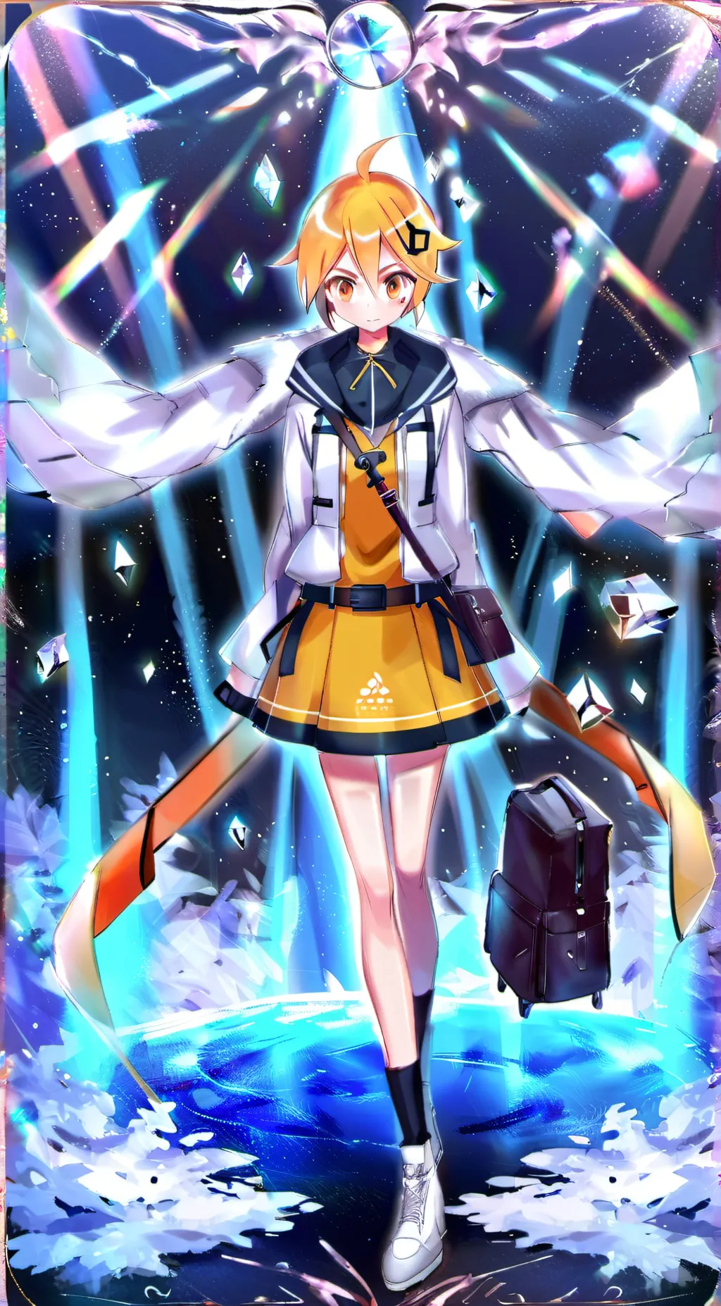 ai character: Akita Neru background