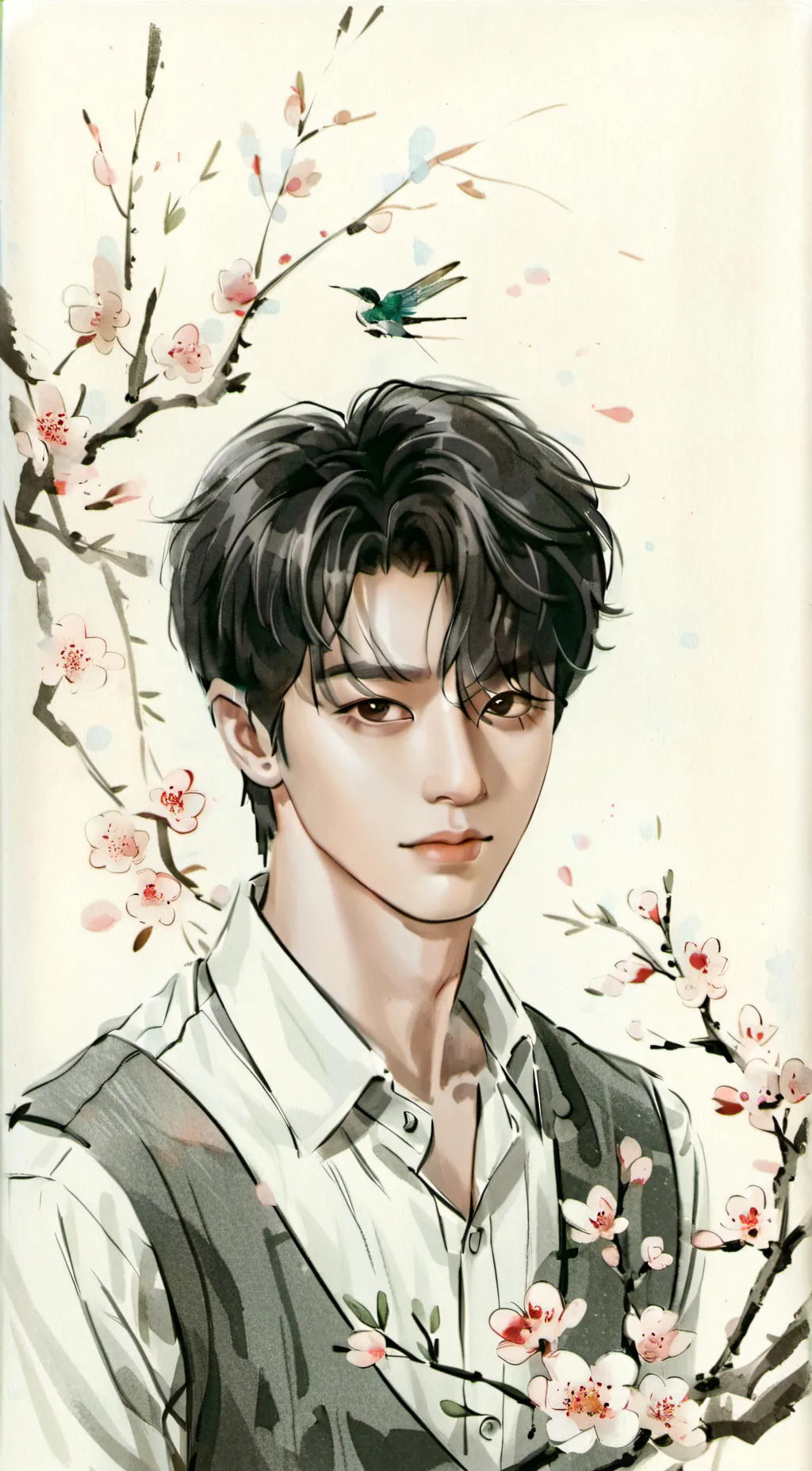 ai character: Jungwon  background