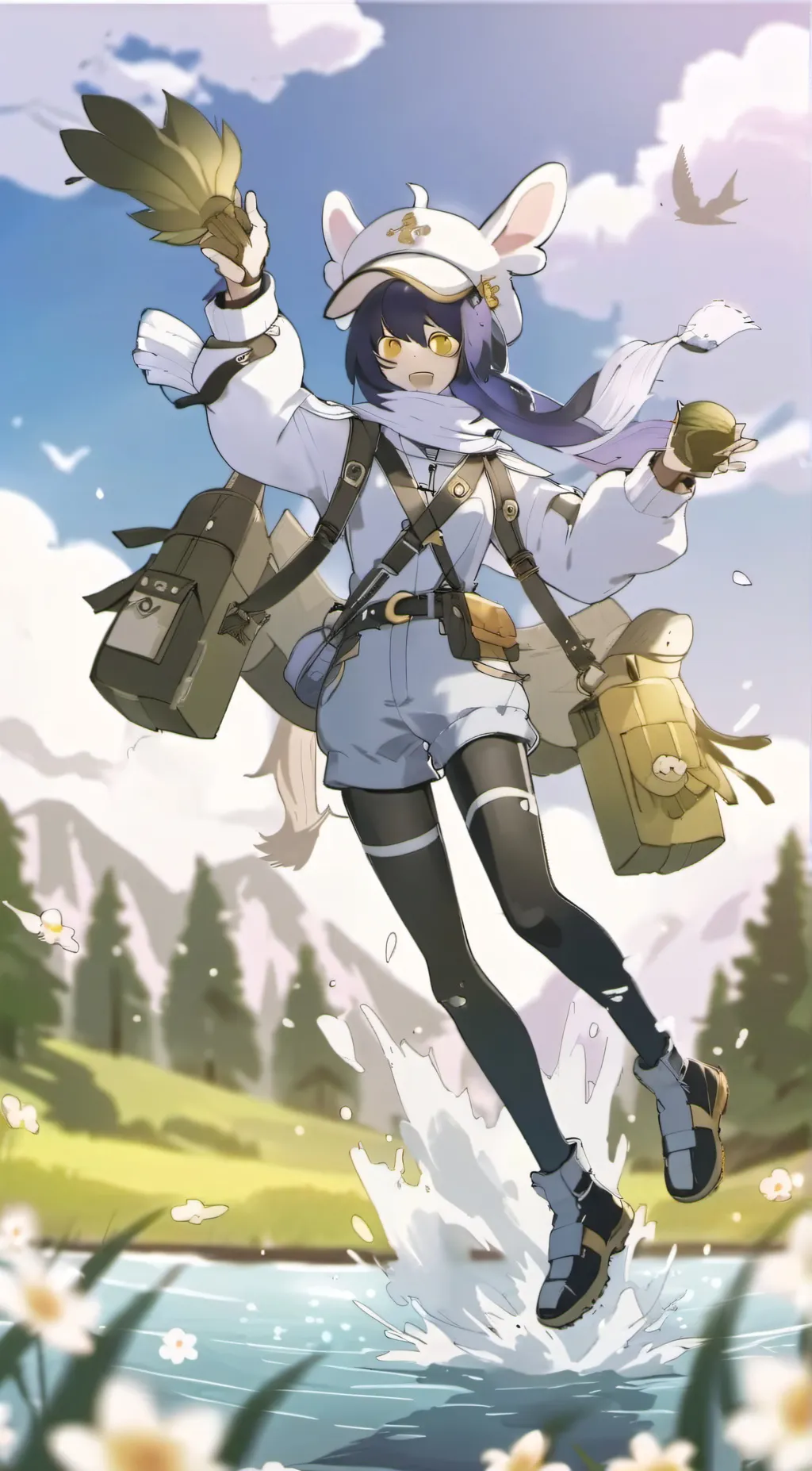 ai character: Fly background