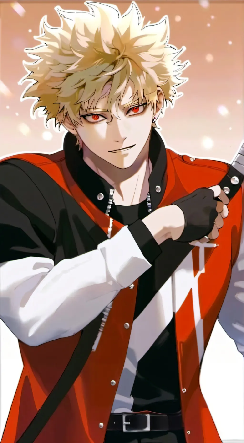 ai character: Bakugou  background
