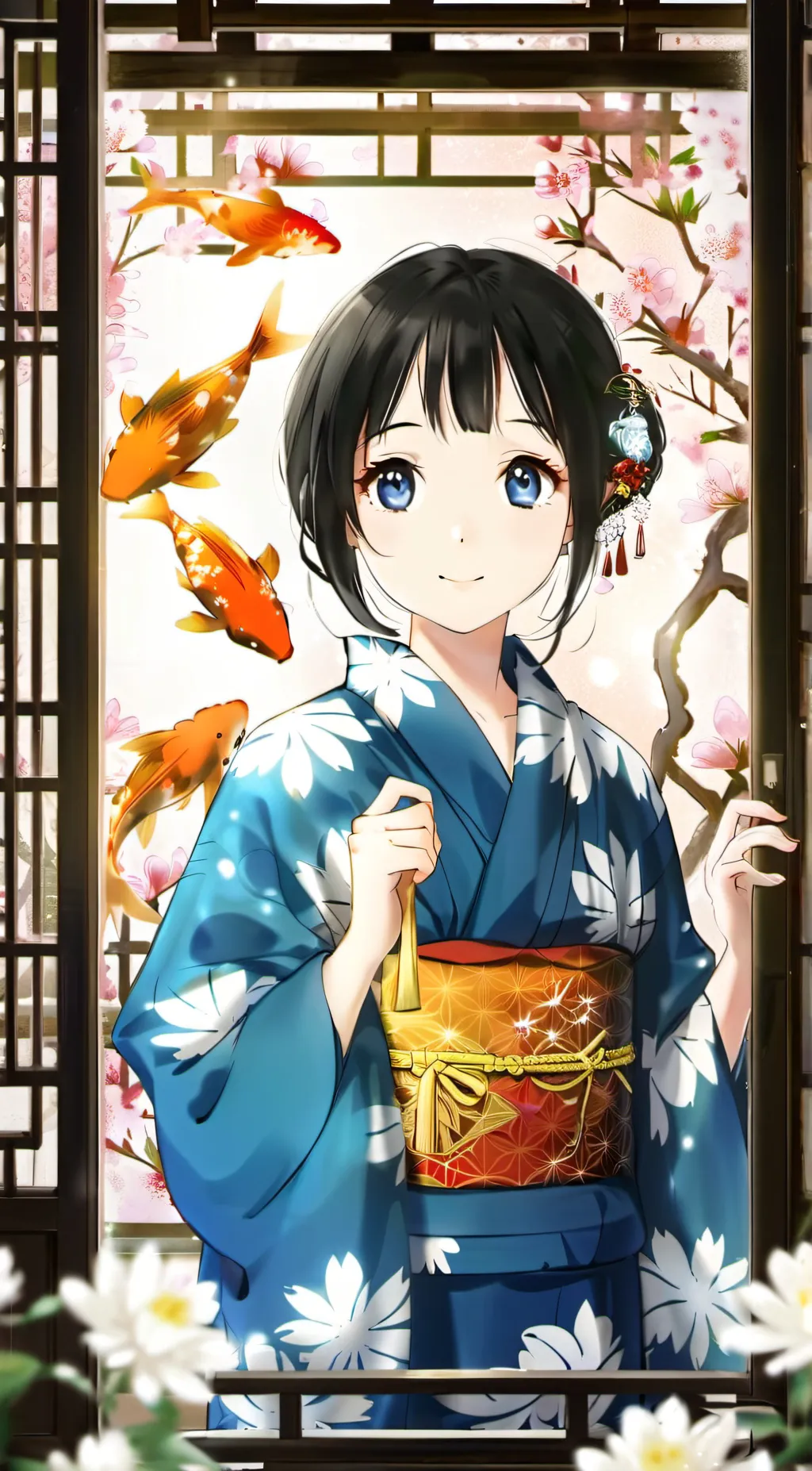 ai character: Ayumi background