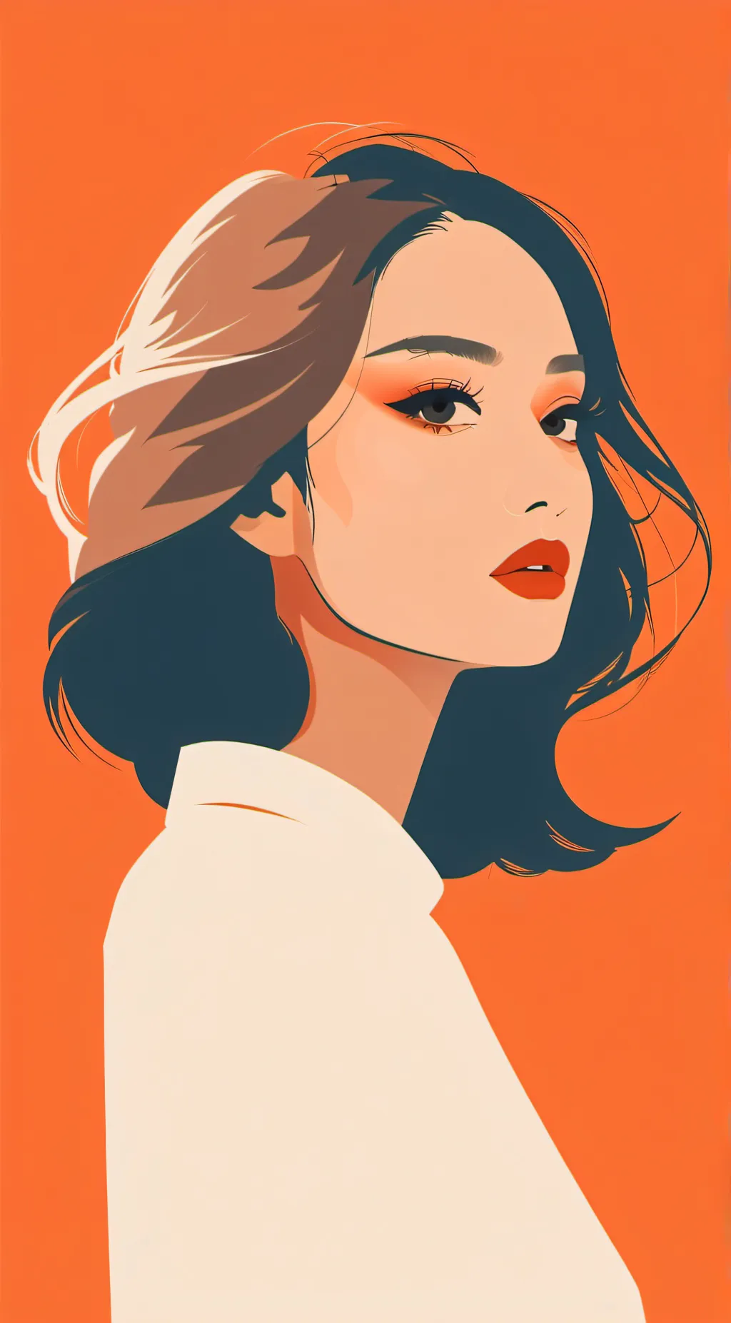 ai character: Akira  background